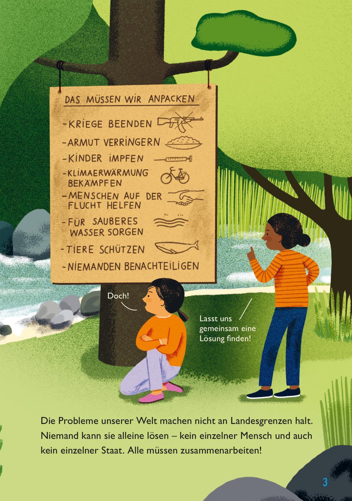 Beispielinhalt (Bild) Eine Welt für alle