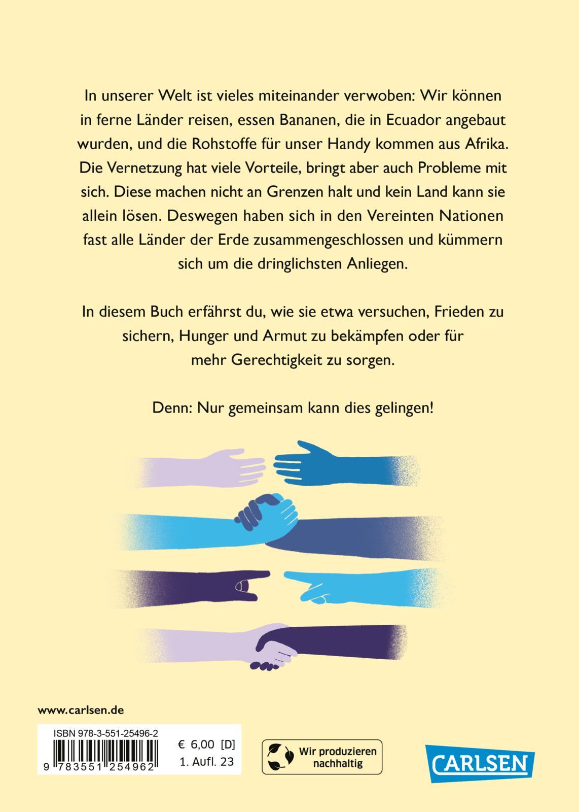 Rückseitencover Eine Welt für alle