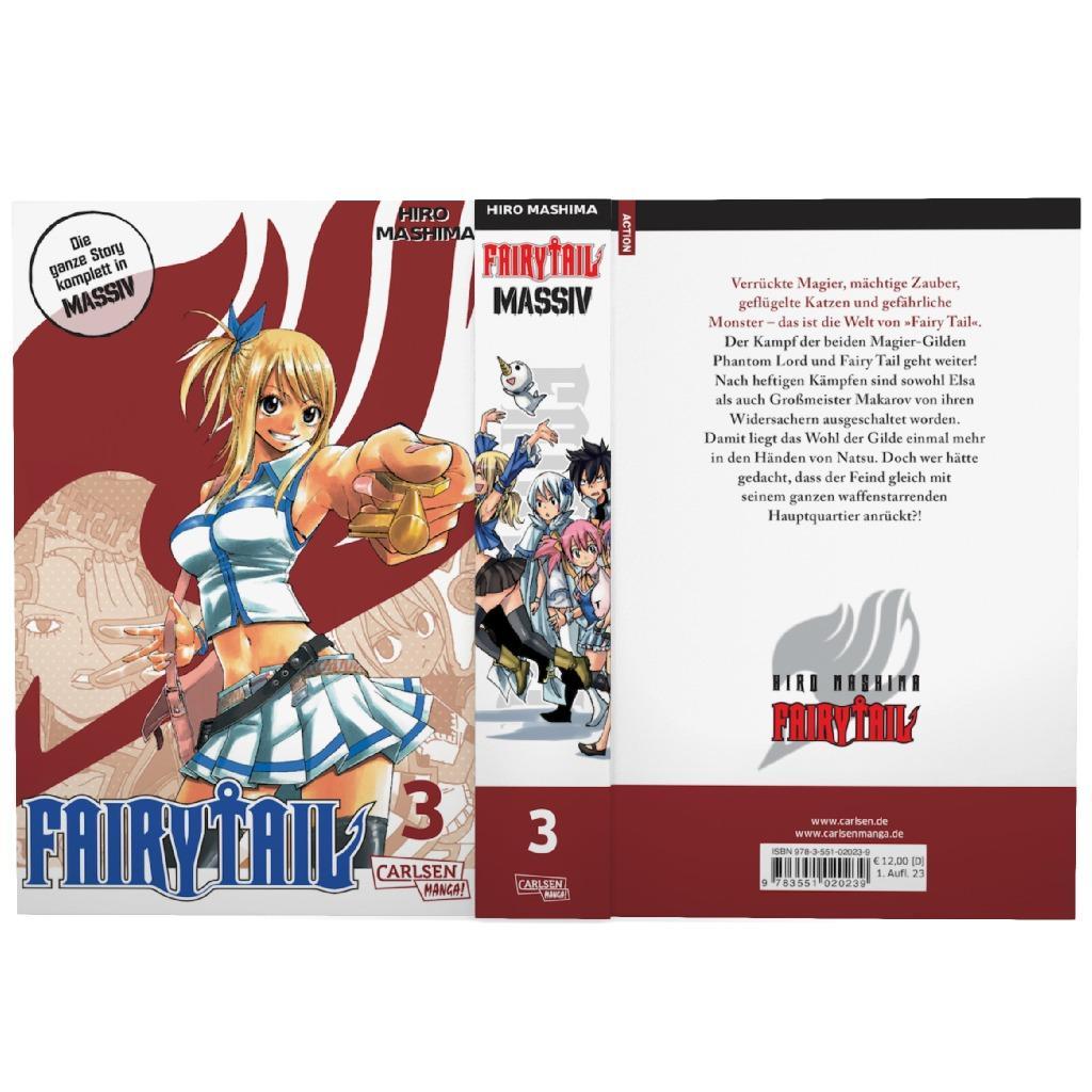Beispielinhalt (Bild) Fairy Tail Massiv 3