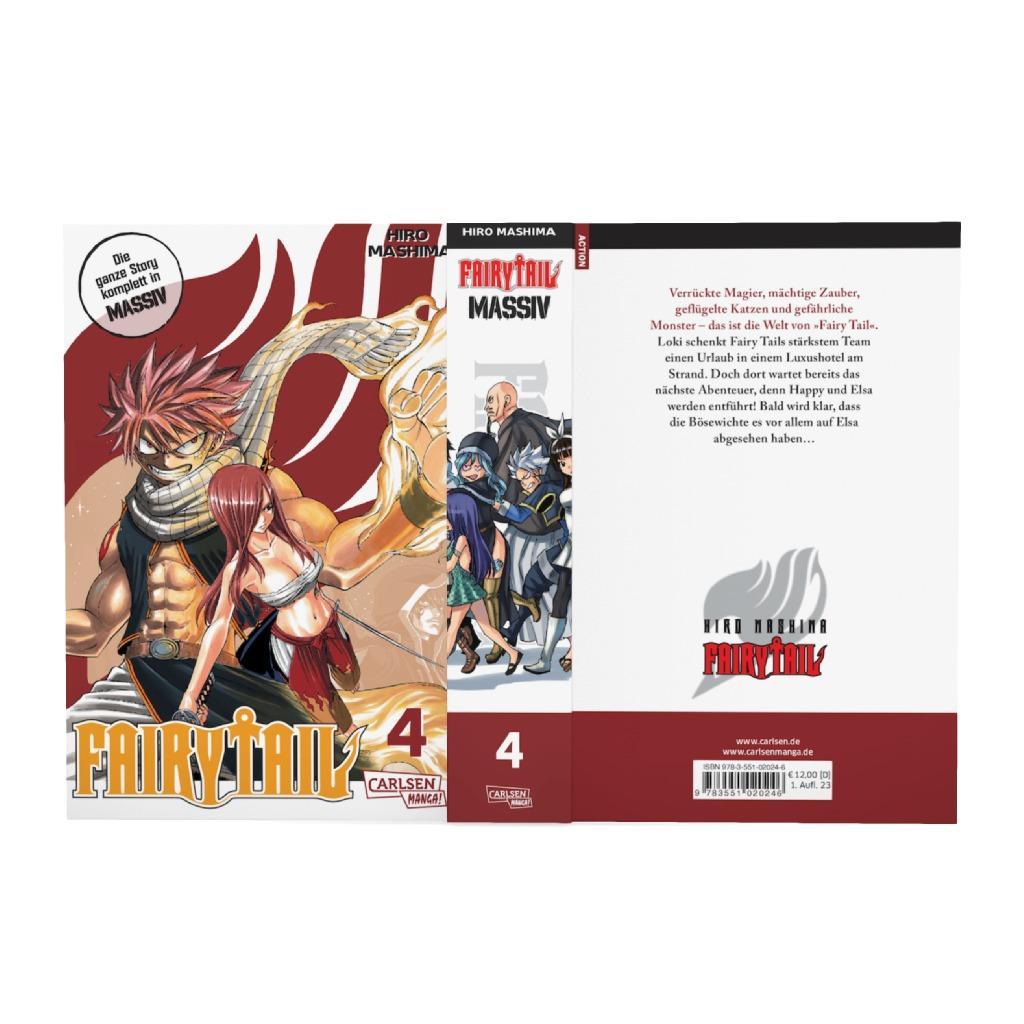 Beispielinhalt (Bild) Fairy Tail Massiv 4