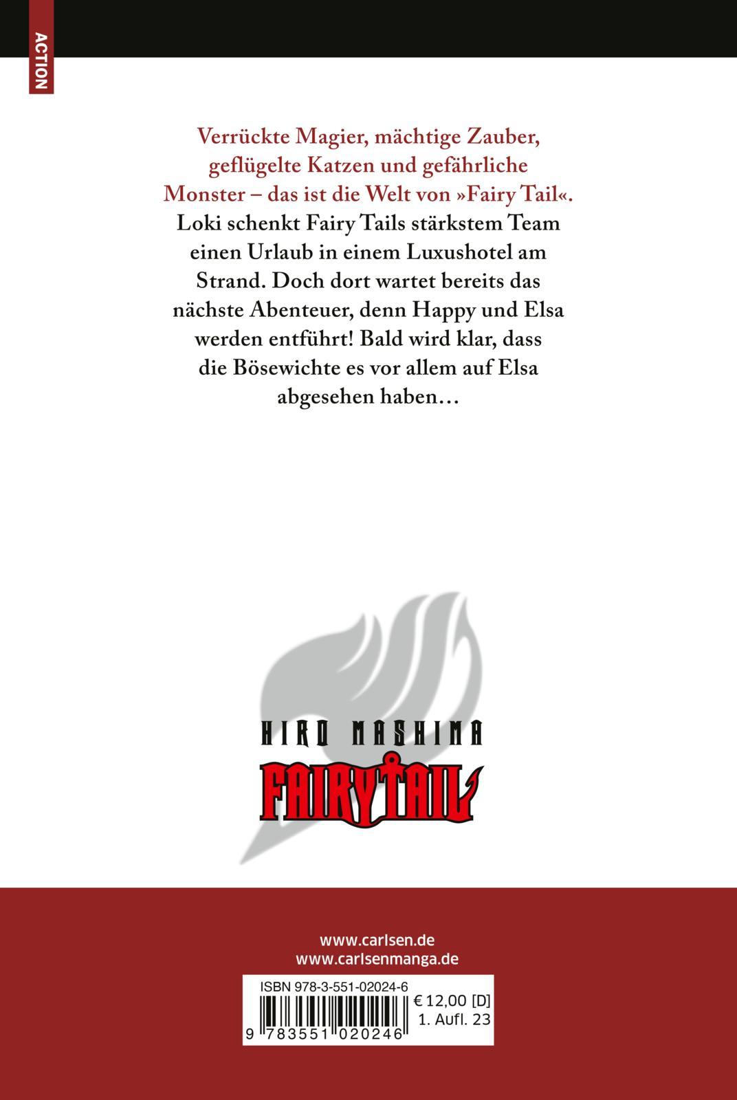 Rückseitencover Fairy Tail Massiv 4