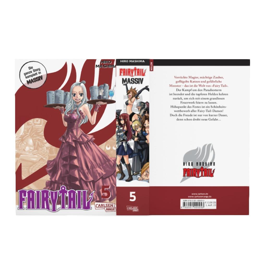 Beispielinhalt (Bild) Fairy Tail Massiv 5