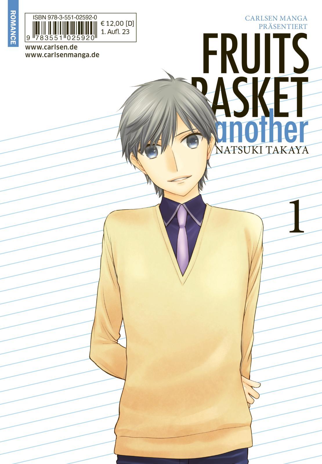 Rückseitencover Fruits Basket Another Pearls  1