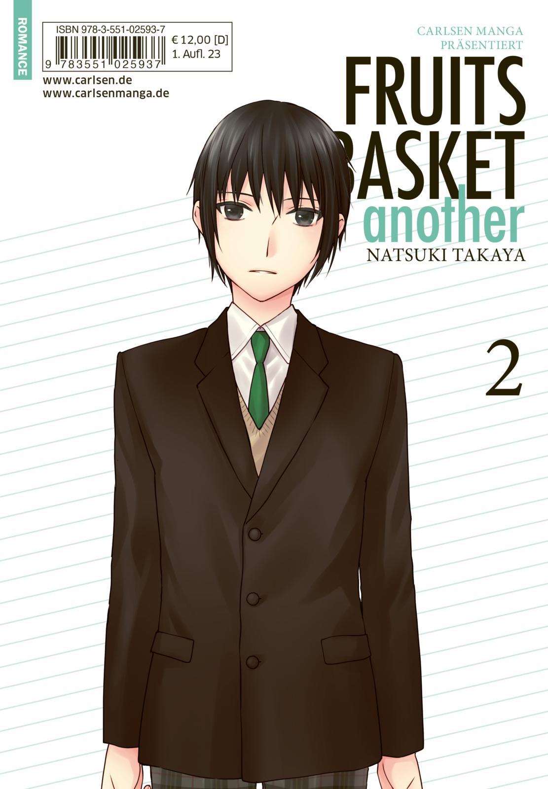 Rückseitencover Fruits Basket Another Pearls  2