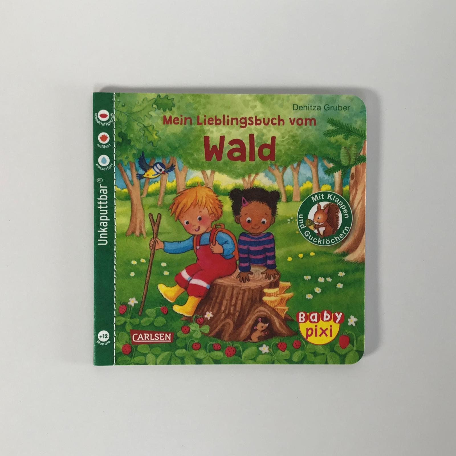 Beispielinhalt (Bild) Baby Pixi (unkaputtbar) 129: Mein Lieblingsbuch vom Wald