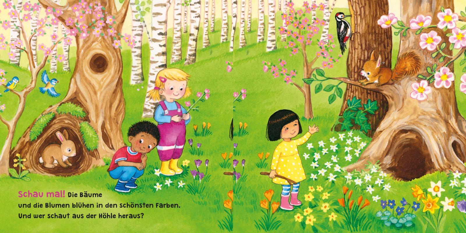 Beispielinhalt (Bild) Baby Pixi (unkaputtbar) 129: Mein Lieblingsbuch vom Wald