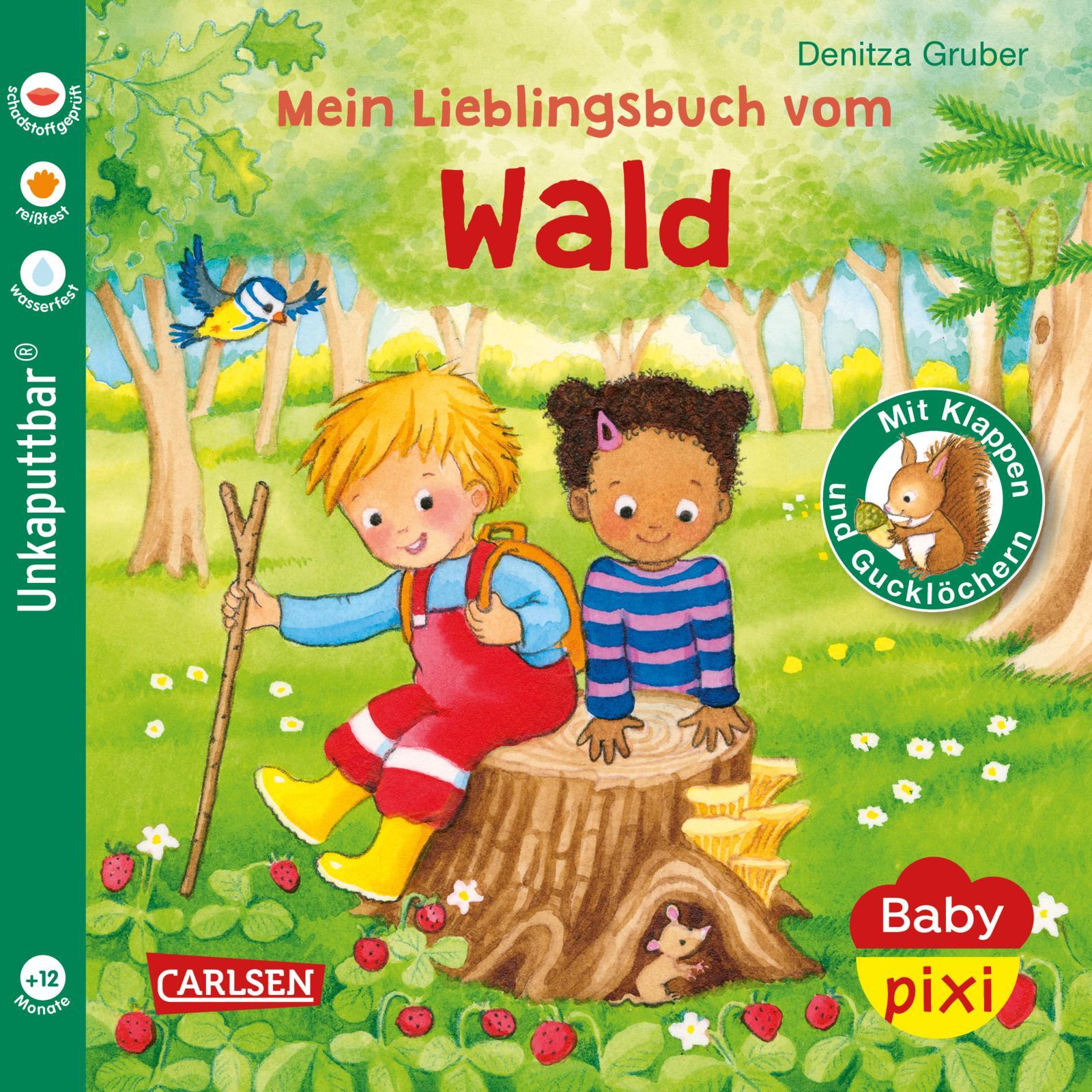 Vorderes Coverbild Baby Pixi (unkaputtbar) 129: Mein Lieblingsbuch vom Wald