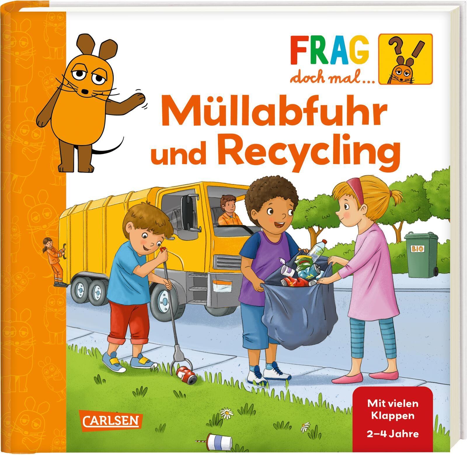 Vorderes Coverbild Frag doch mal ... die Maus: Müllabfuhr und Recycling