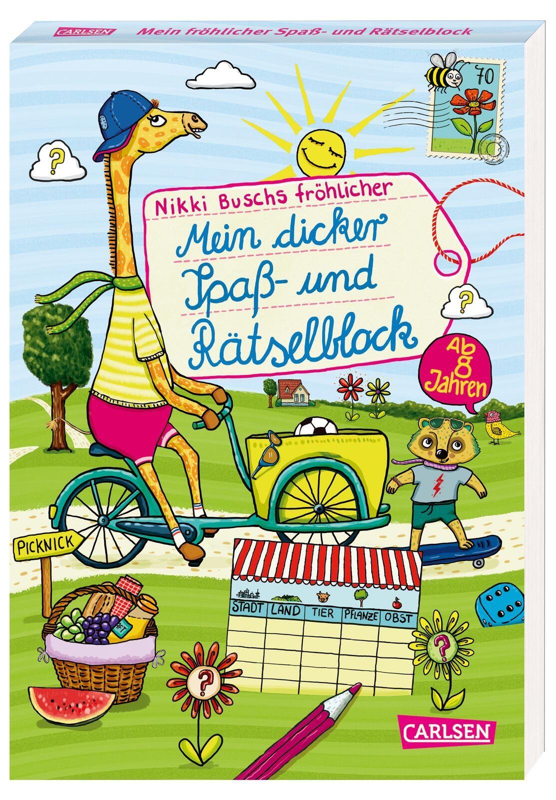 Vorderes Coverbild Rätselspaß Grundschule: Mein dicker Spaß- und Rätselblock