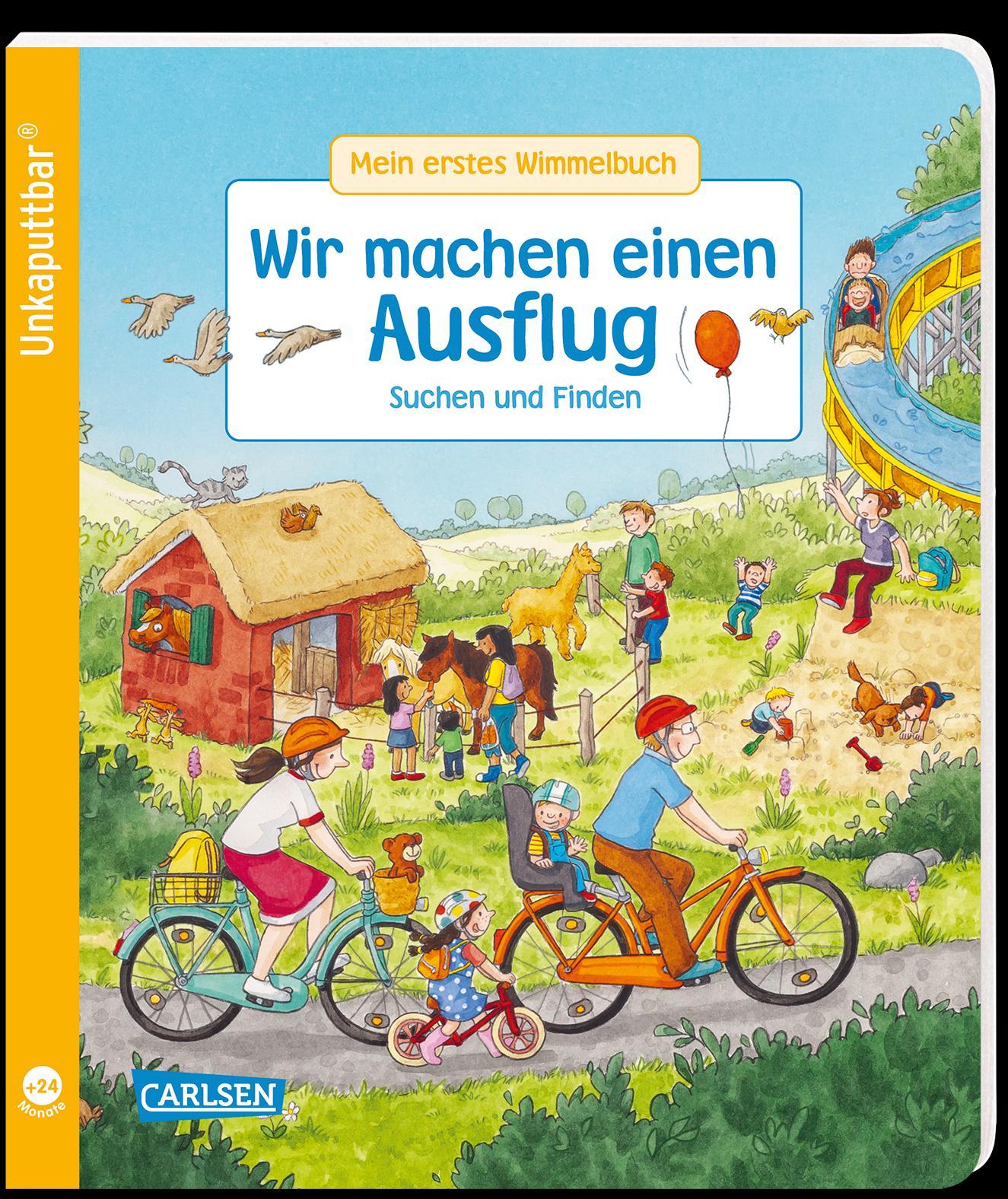 Vorderes Coverbild Unkaputtbar: Mein erstes Wimmelbuch: Wir machen einen Ausflug