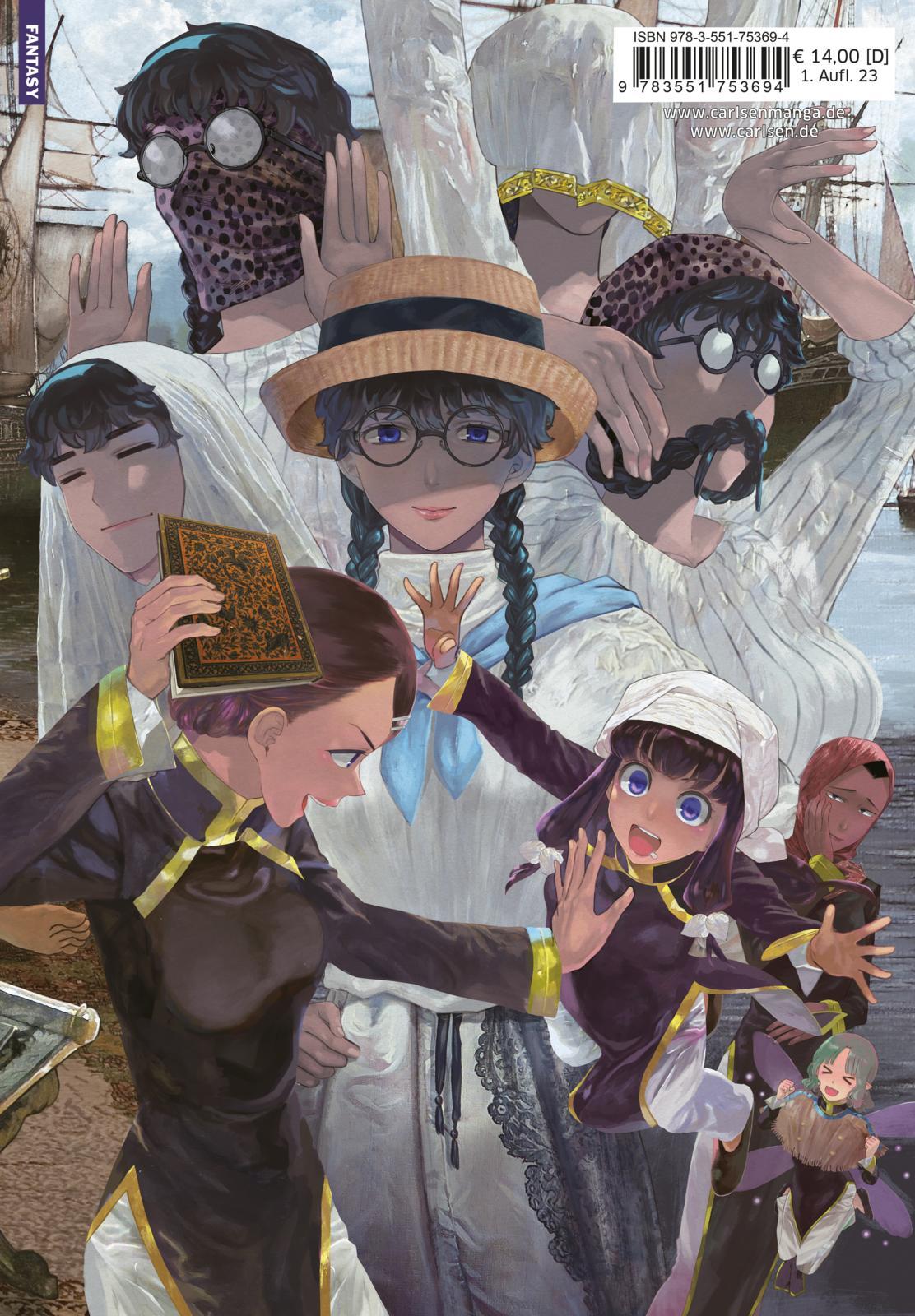 Rückseitencover Magus of the Library  6