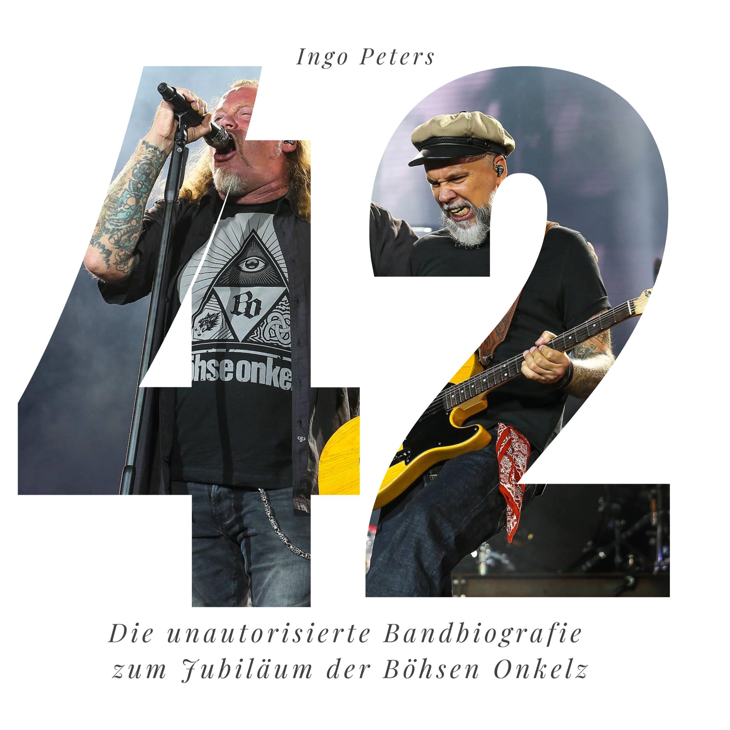 Vorderes Coverbild 42 Jahre Böhse Onkelz