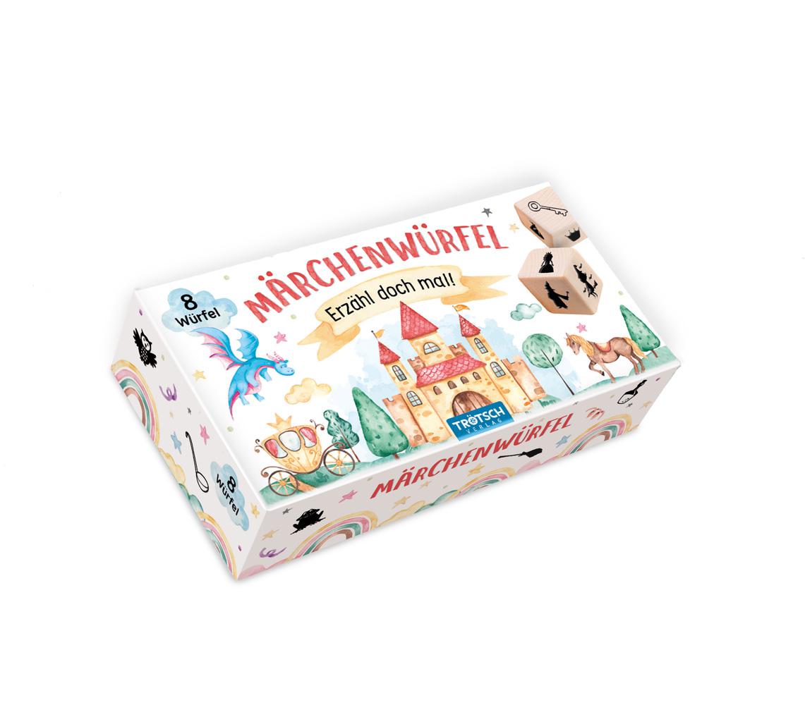 Vorderes Coverbild Trötsch Würfelset Märchenwürfel Erzähl doch mal