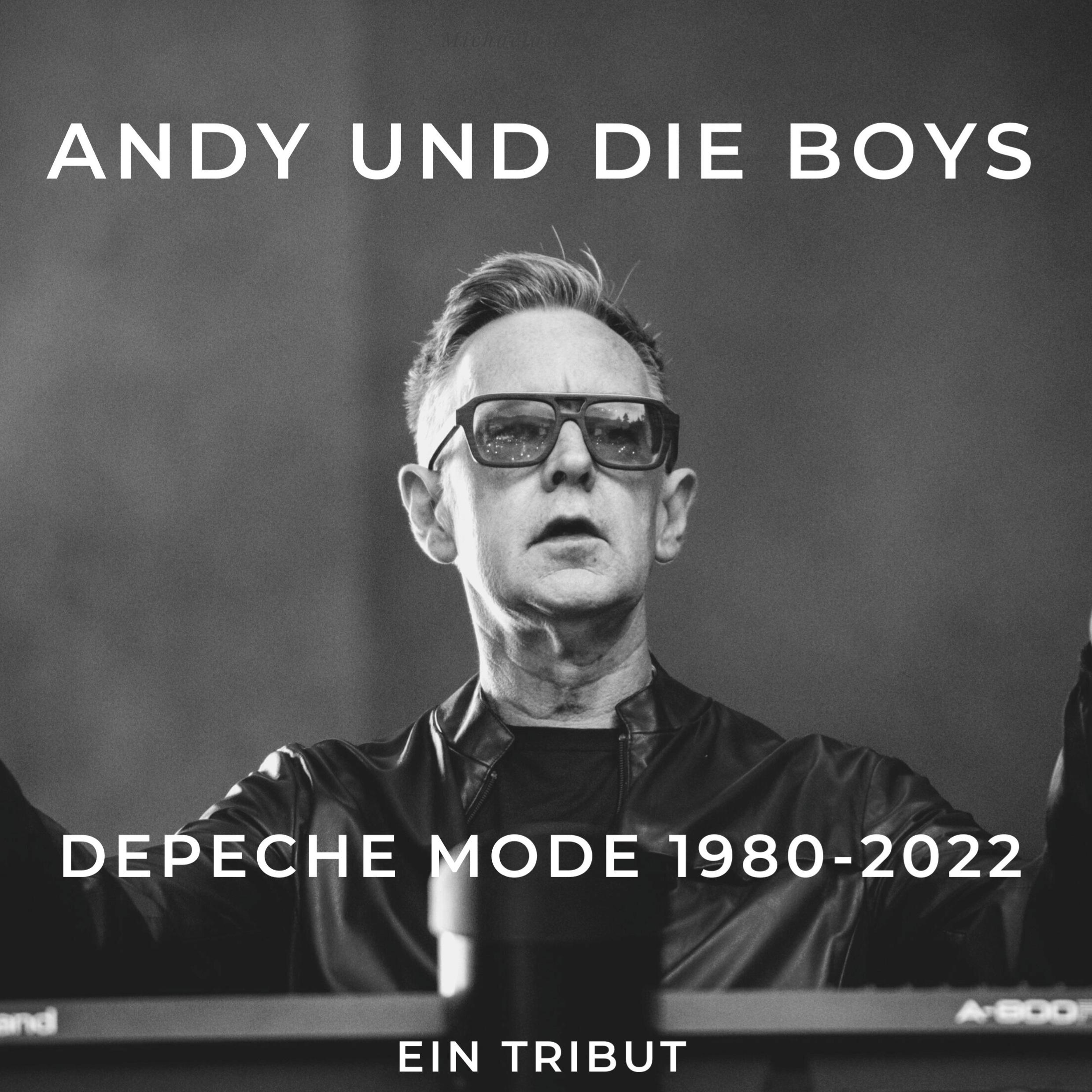Vorderes Coverbild Depeche Mode 1980-2022 Andy und die boys