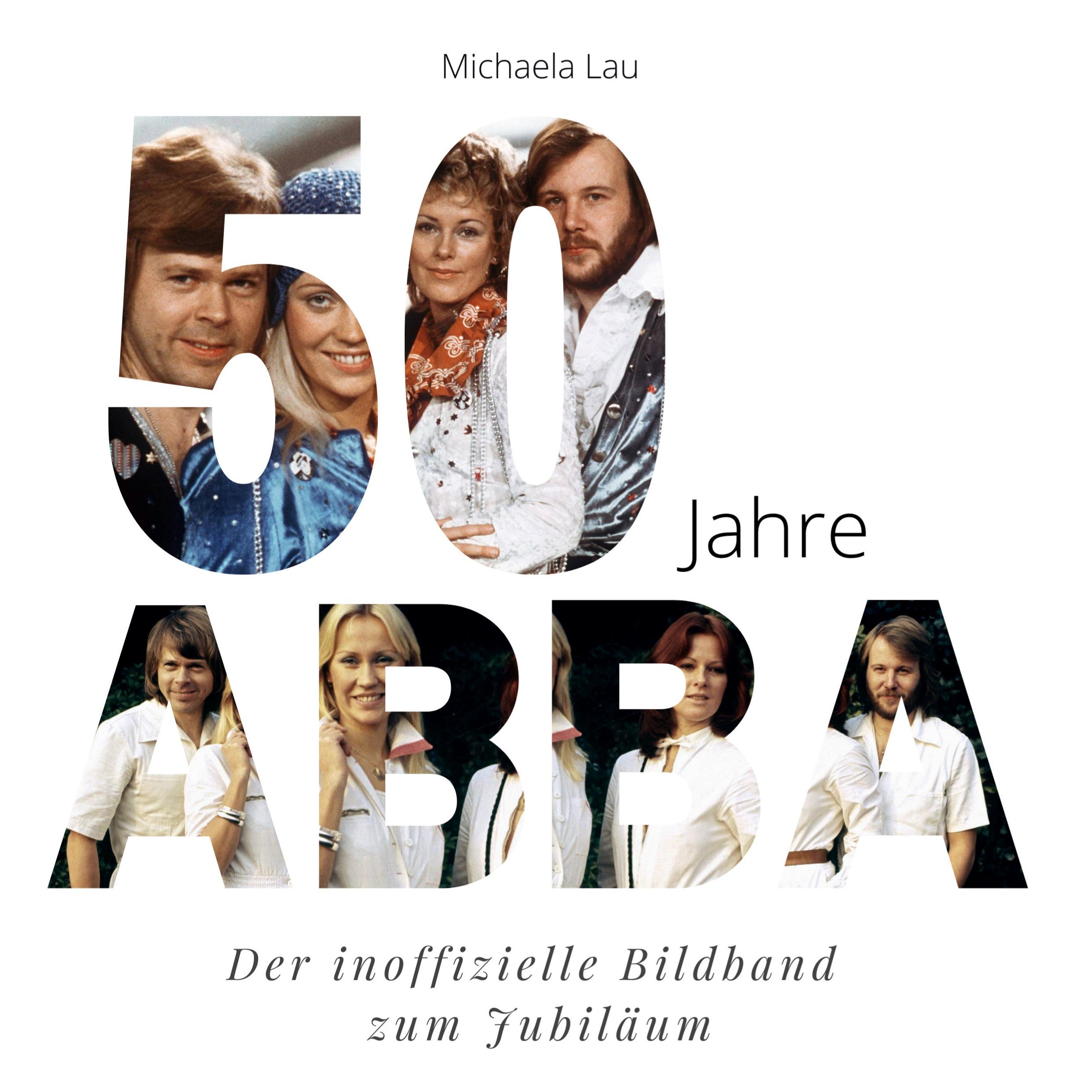 Vorderes Coverbild 50 Jahre ABBA