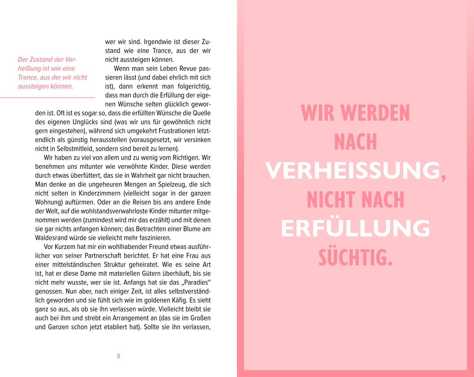 Beispielinhalt (Bild) Zu viel von Allem und zu wenig vom Richtigen