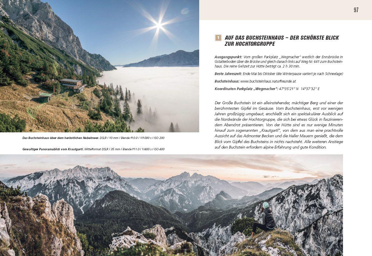 Beispielinhalt (Bild) Fotografieren im Nationalpark Gesäuse