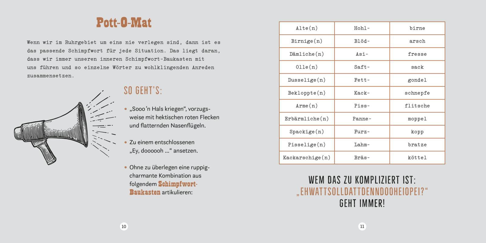 Beispielinhalt (Bild) Das Buch Hömma - da wisse bekloppt!