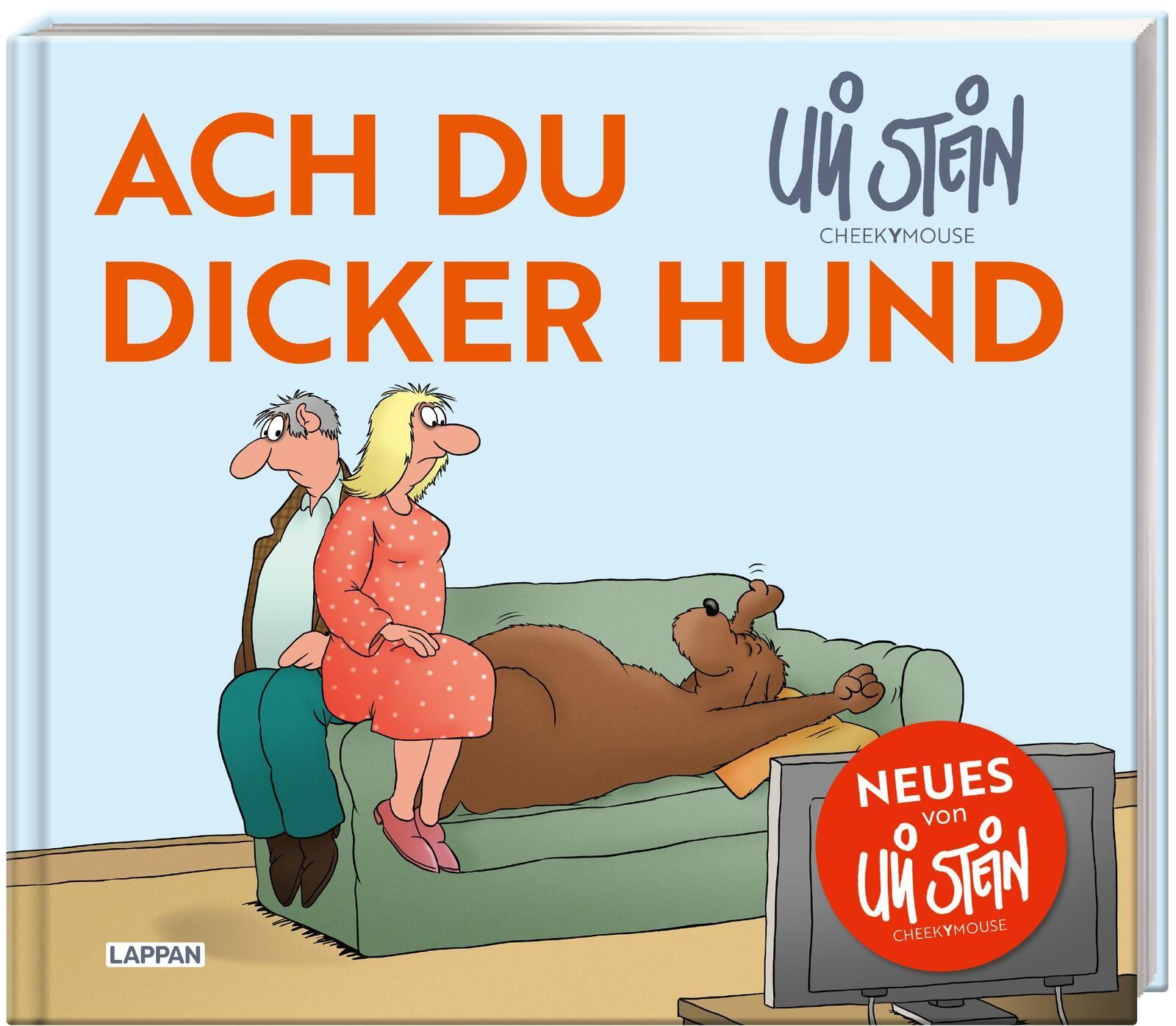 Vorderes Coverbild Uli Stein für Tierfreunde: Ach du dicker Hund