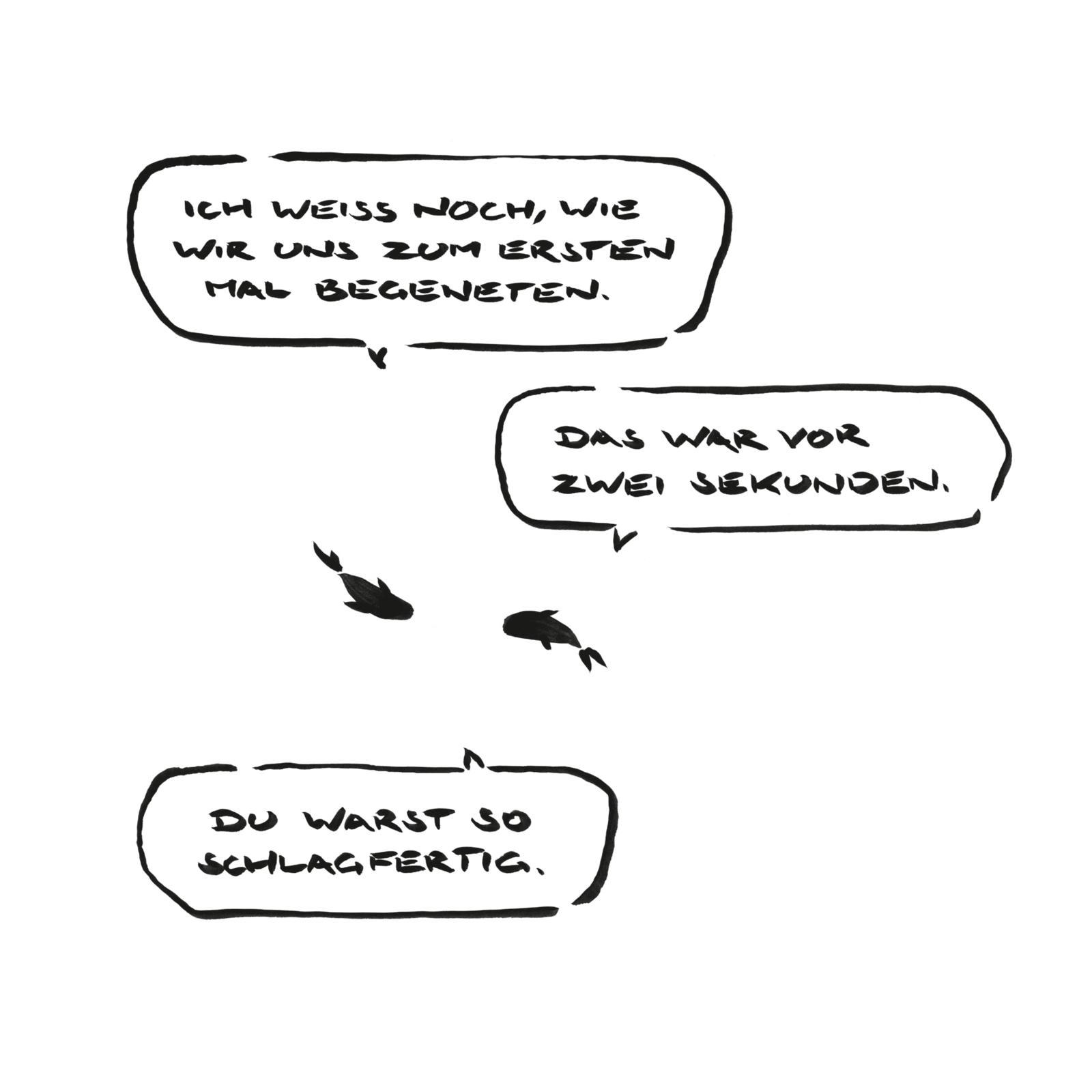 Beispielinhalt (Bild) Ich dachte, Liebe sei ein Gefühl, dabei sind es tausende!
