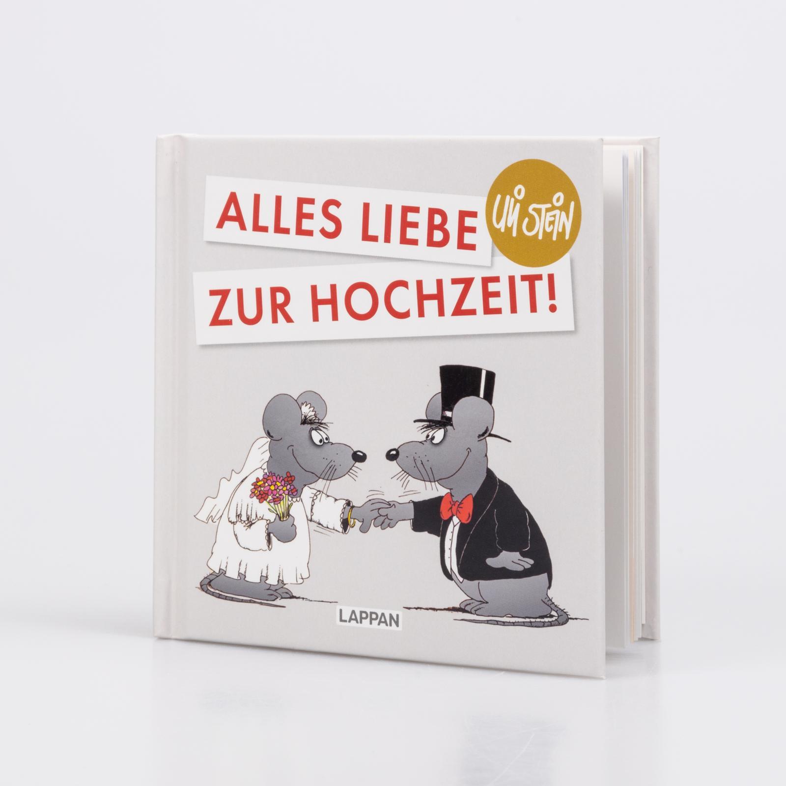 Beispielinhalt (Bild) Uli Stein für Verliebte: Alles Liebe zur Hochzeit!