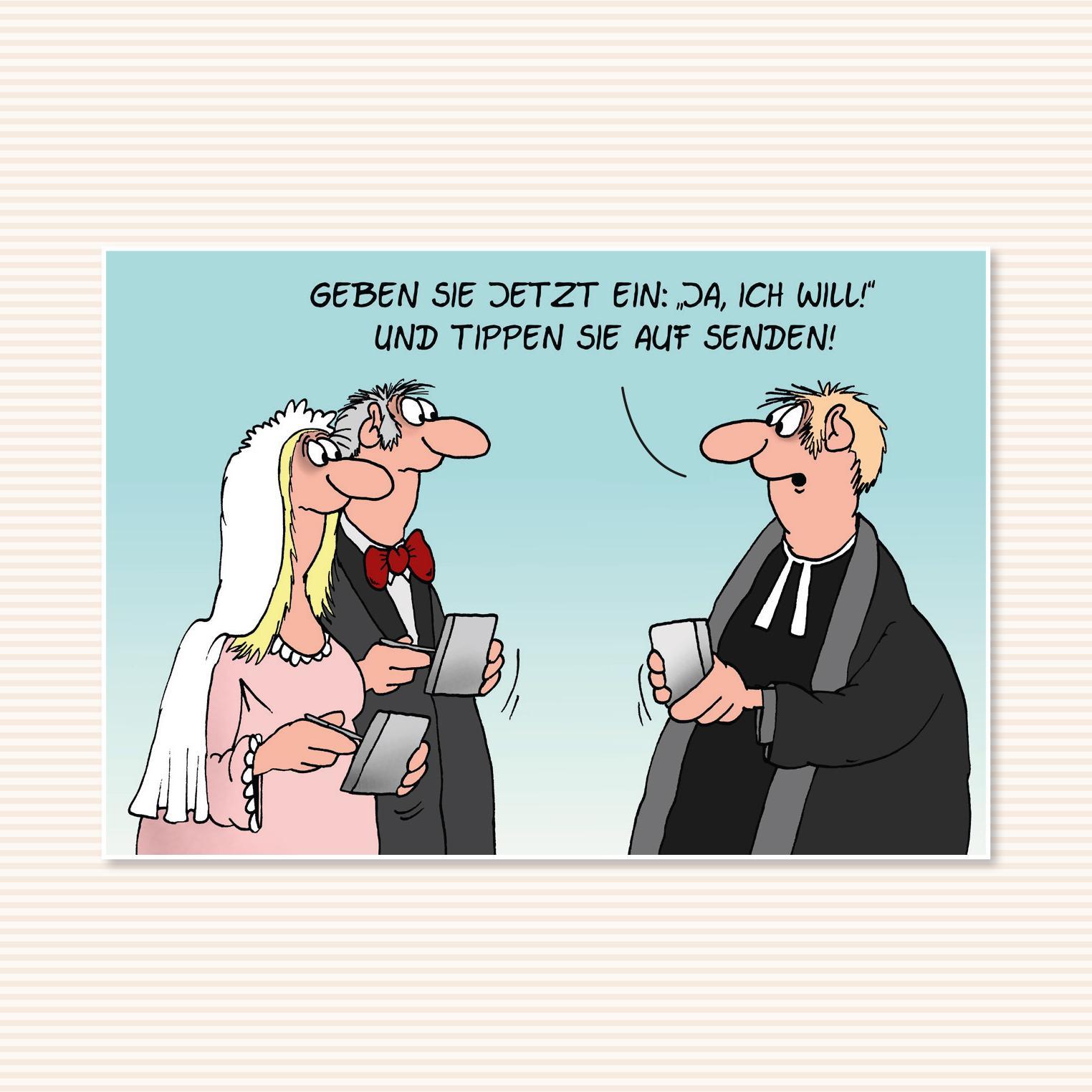 Beispielinhalt (Bild) Uli Stein für Verliebte: Alles Liebe zur Hochzeit!