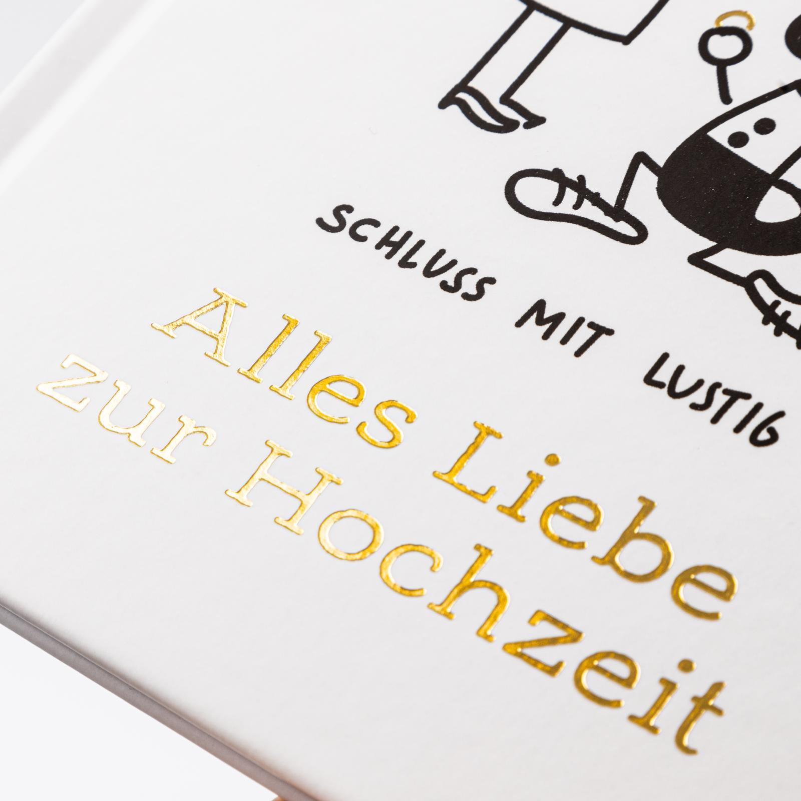 Beispielinhalt (Bild) Schluss mit lustig: Alles Liebe zur Hochzeit