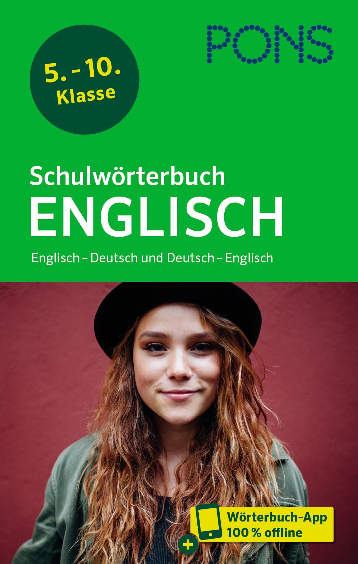 Vorderes Coverbild PONS Schulwörterbuch Englisch