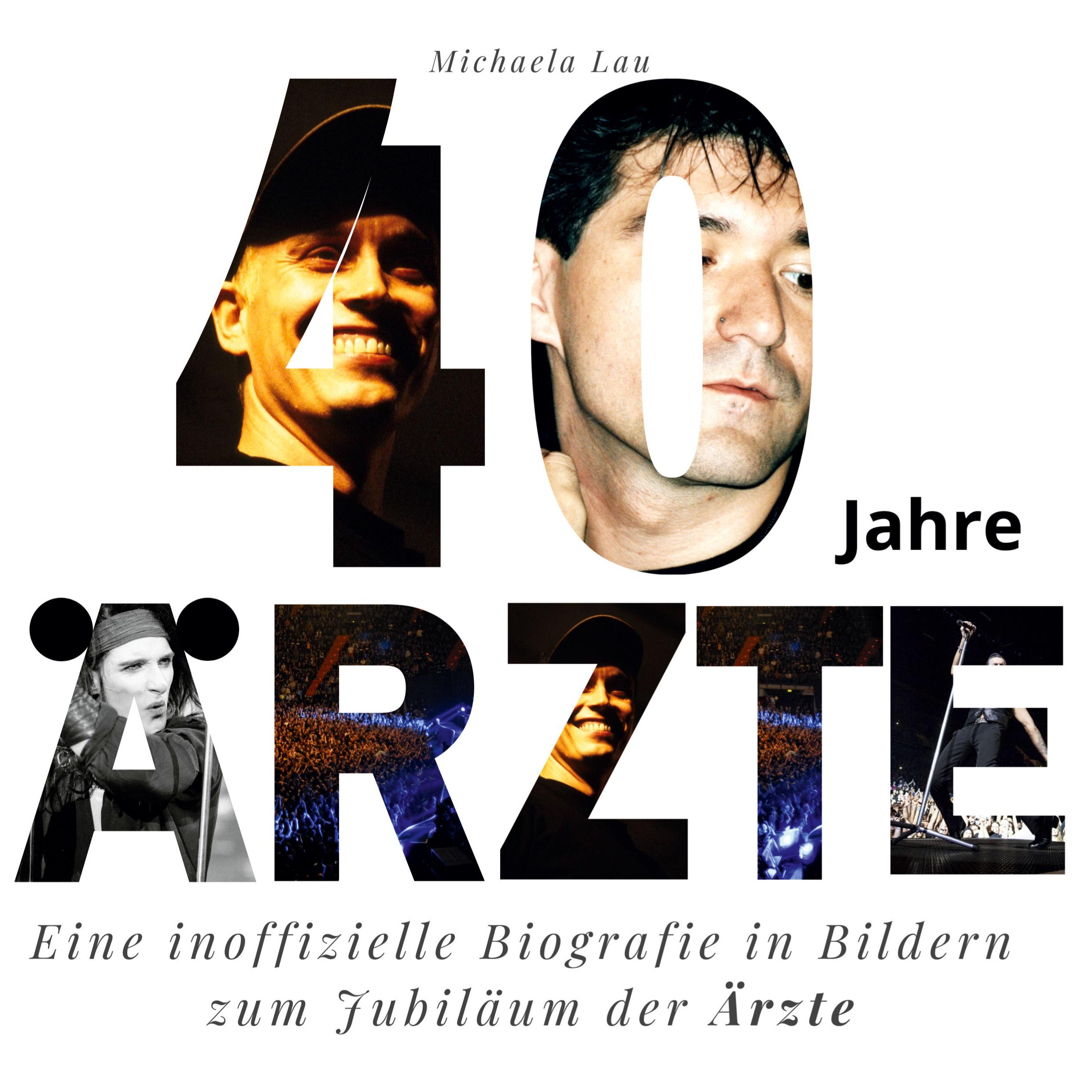 Vorderes Coverbild 40 Jahre Ärzte