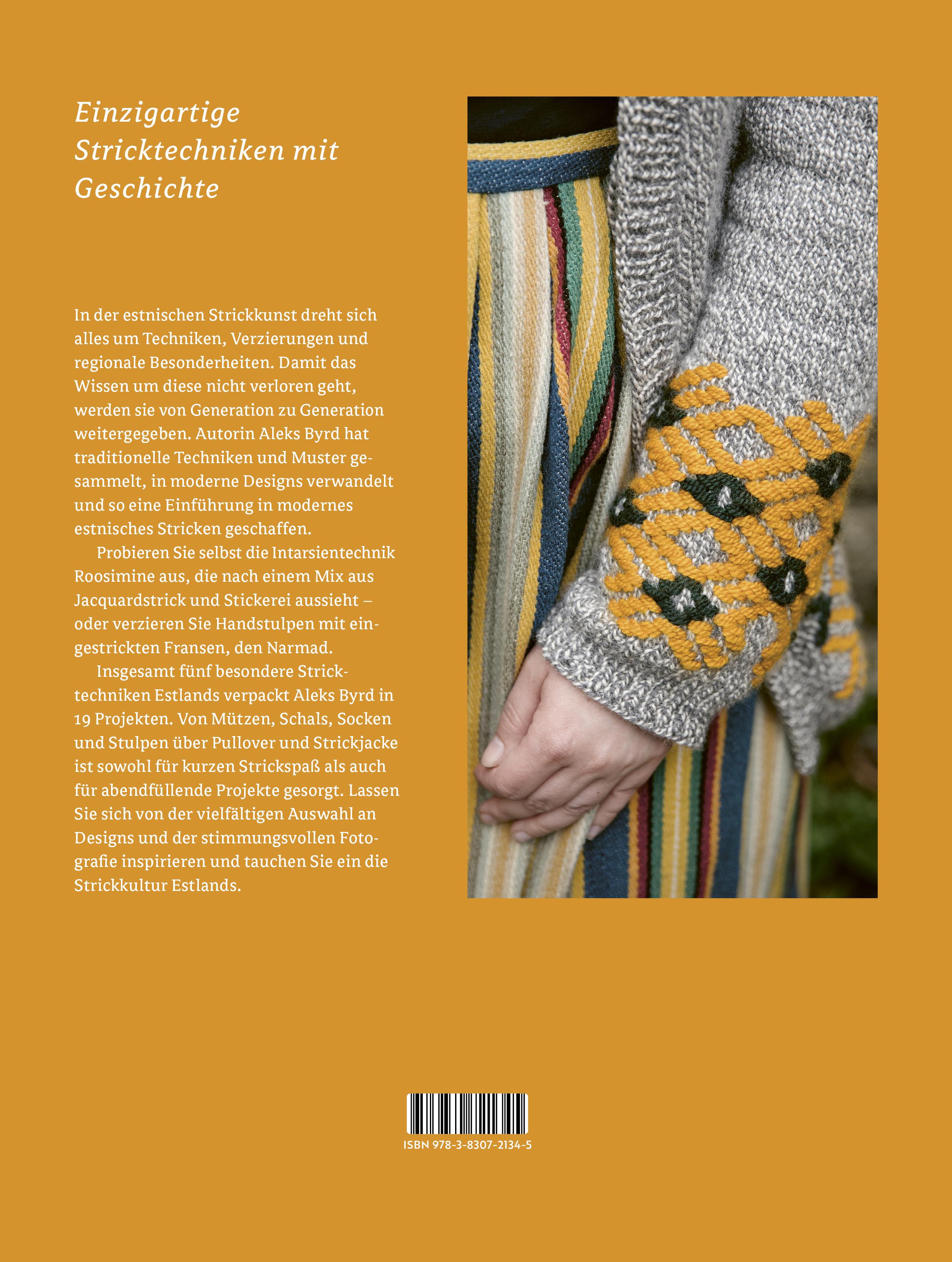 Rückseitencover Estnisch Stricken