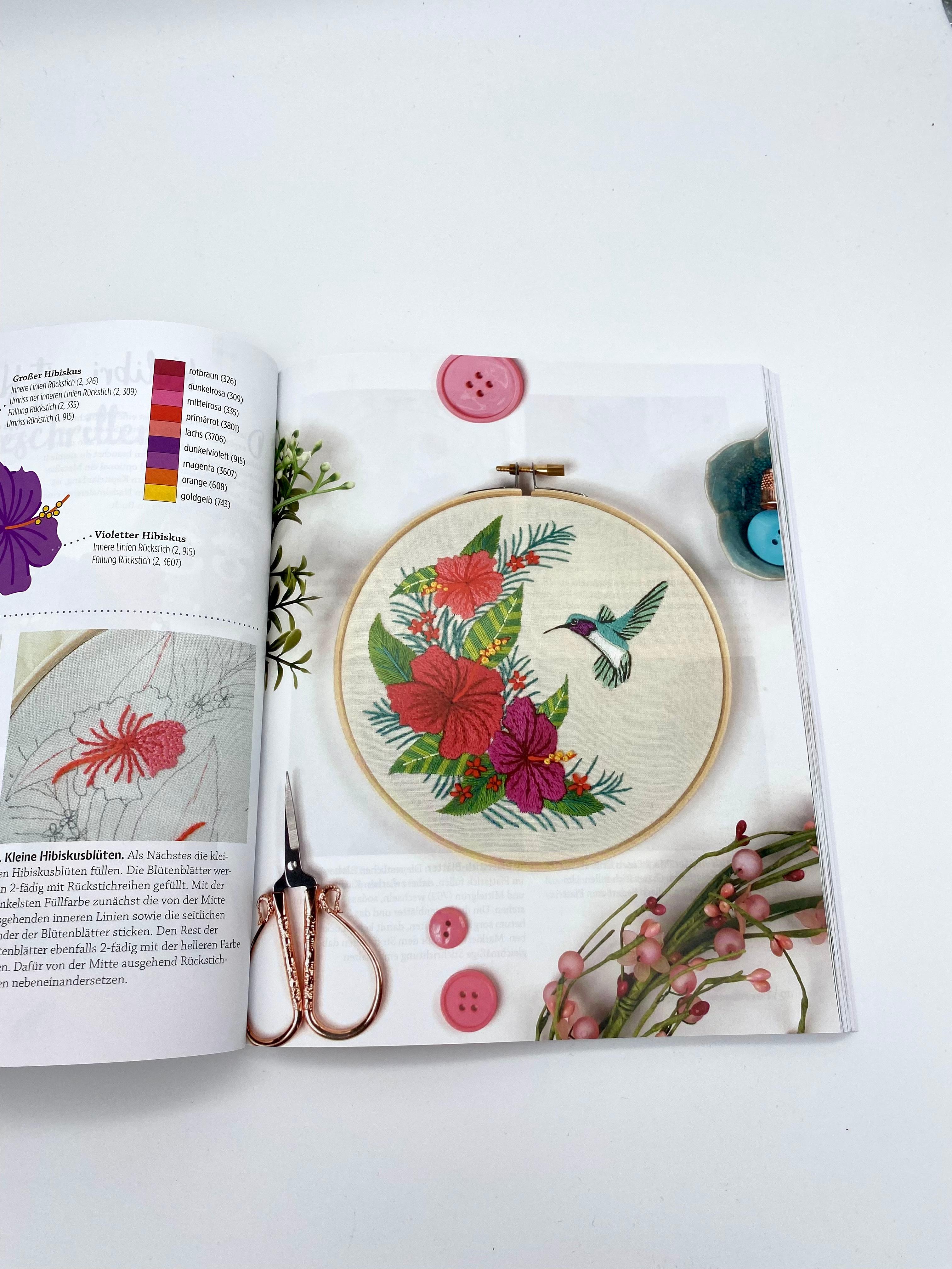 Beispielinhalt (Bild) Tiere Sticken leicht gemacht