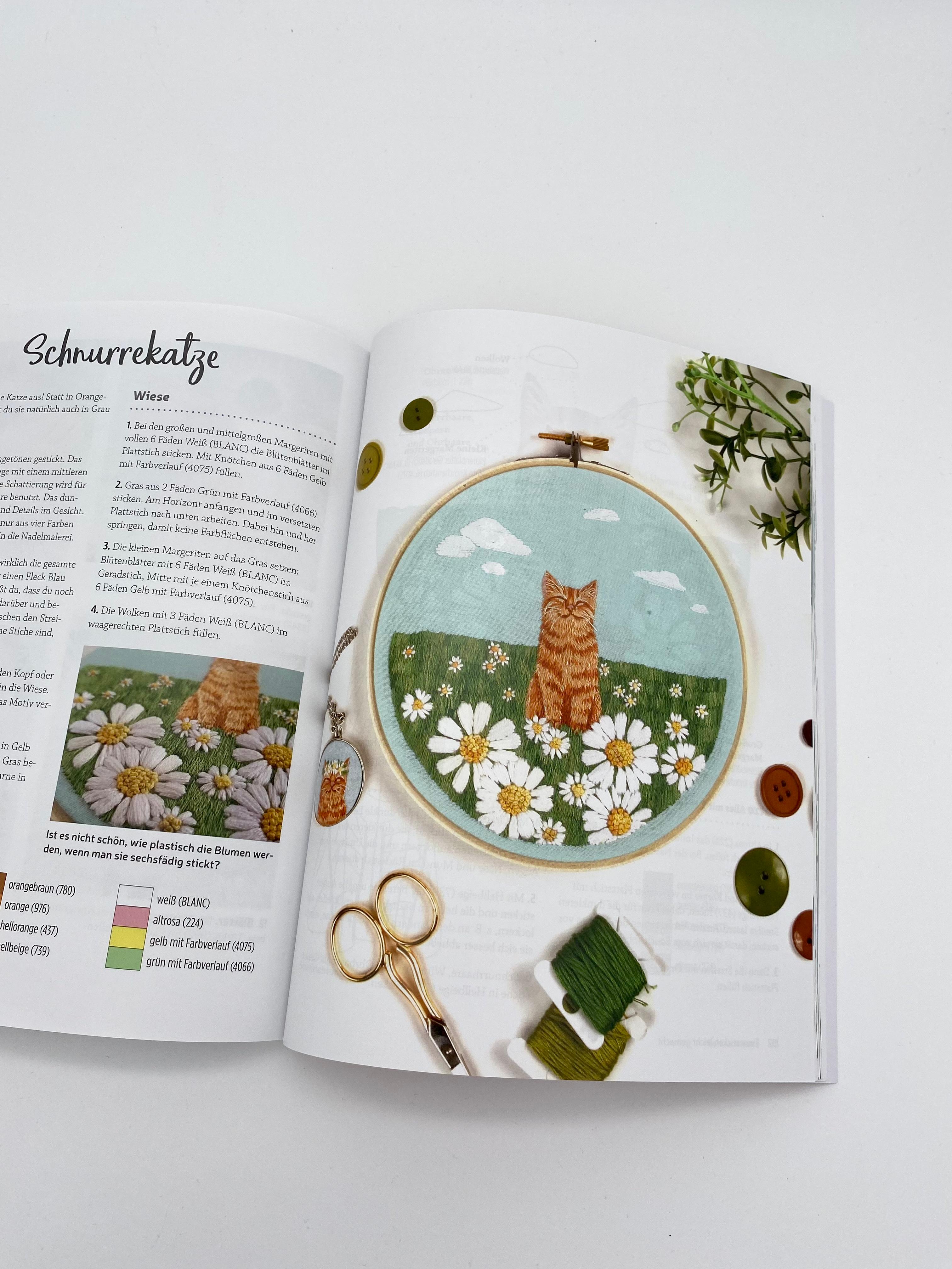 Beispielinhalt (Bild) Tiere Sticken leicht gemacht