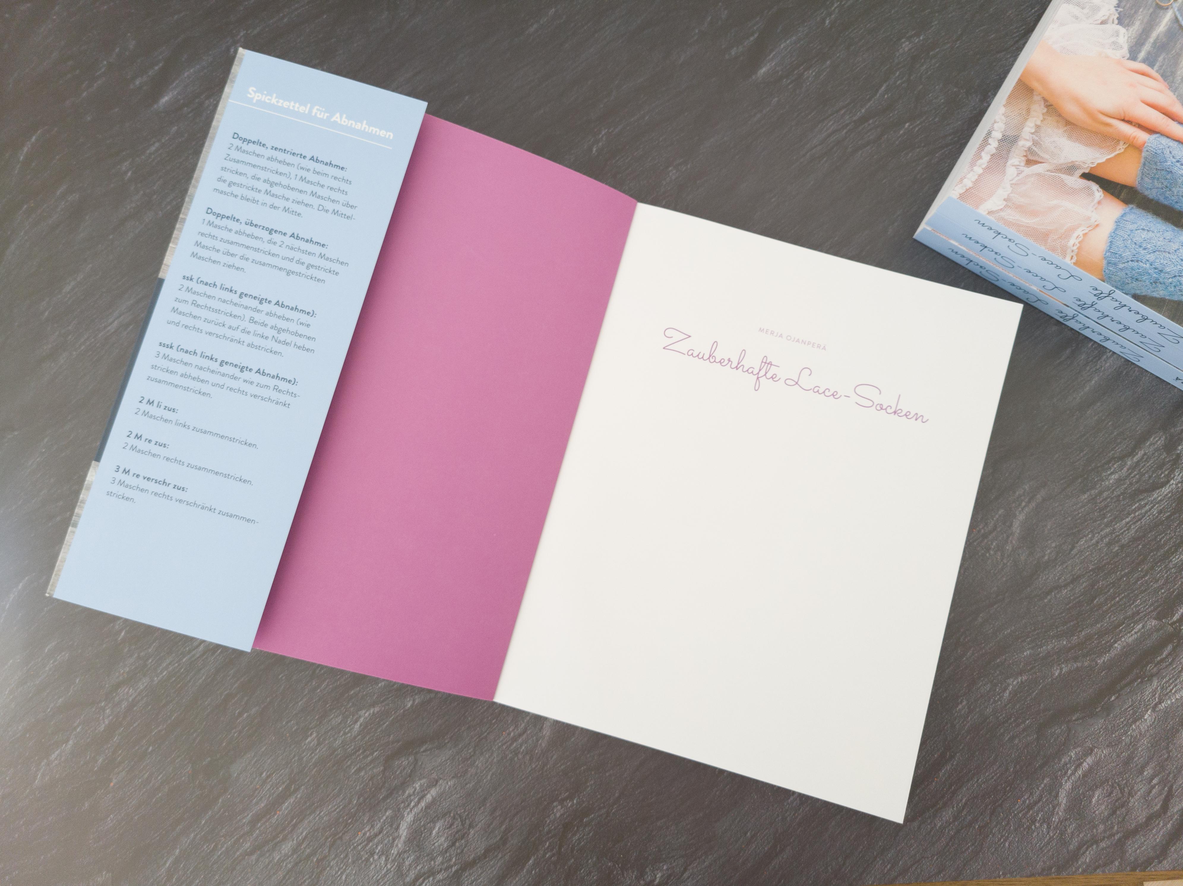 Beispielinhalt (Bild) Zauberhafte Lace-Socken