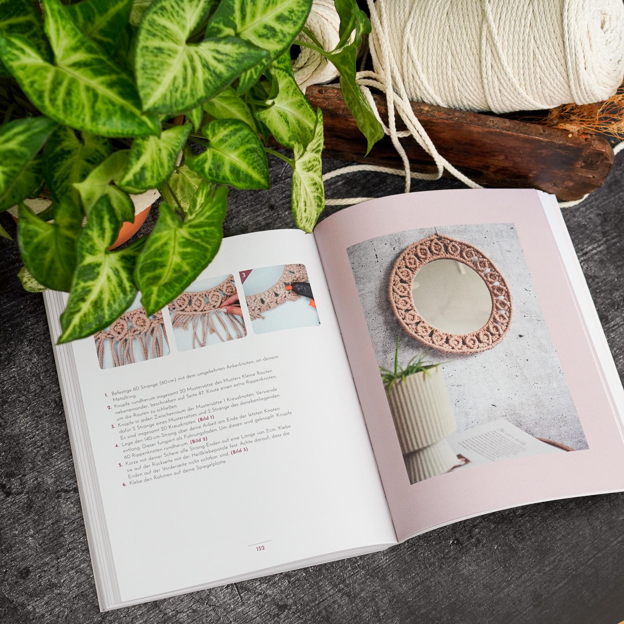 Beispielinhalt (Bild) Das Makramee Musterbuch