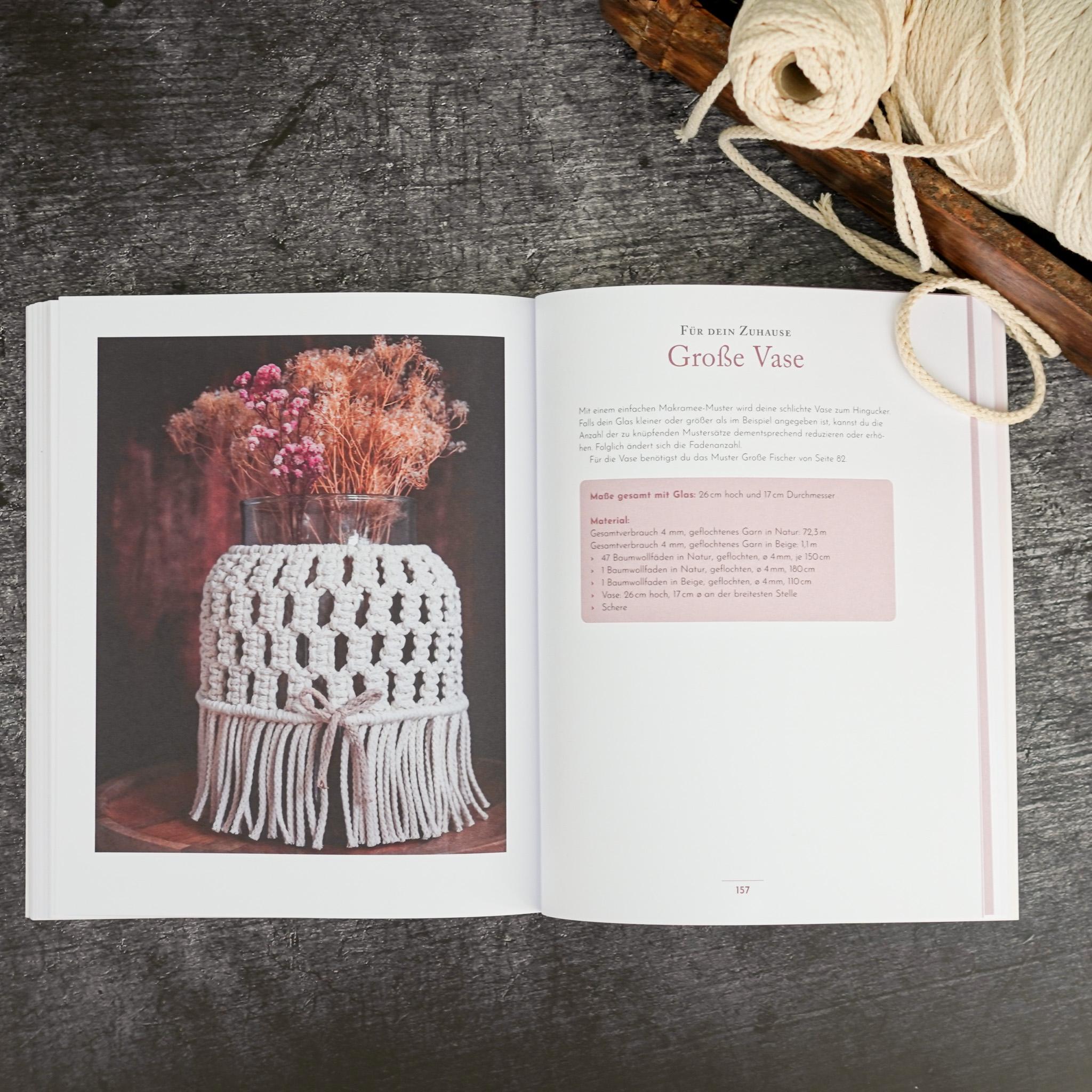 Beispielinhalt (Bild) Das Makramee Musterbuch
