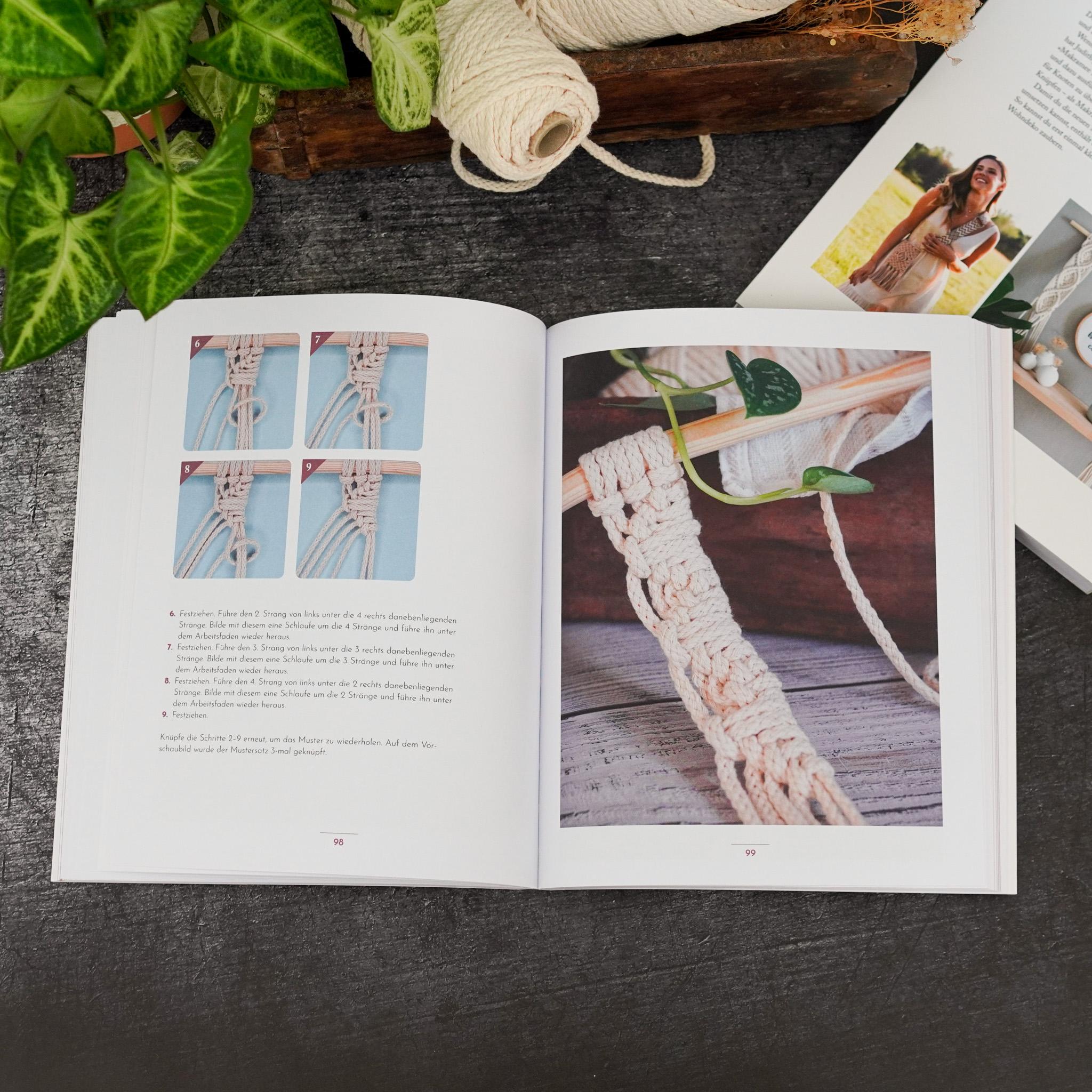 Beispielinhalt (Bild) Das Makramee Musterbuch