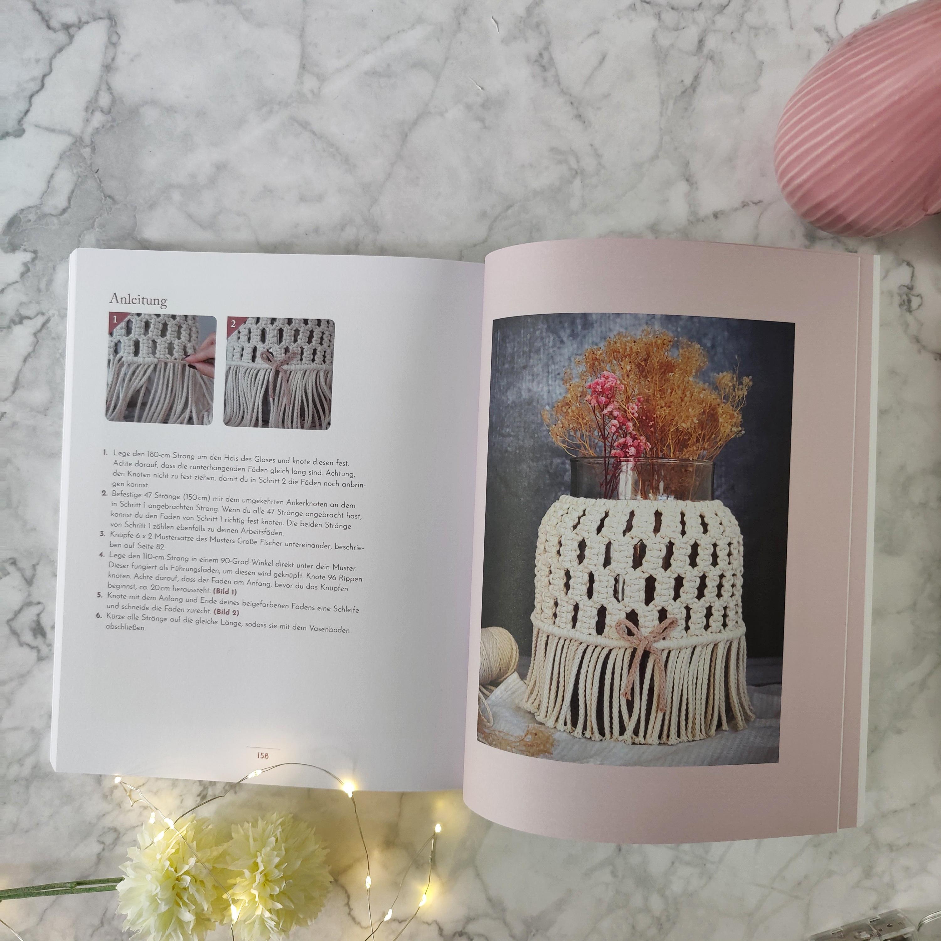 Beispielinhalt (Bild) Das Makramee Musterbuch