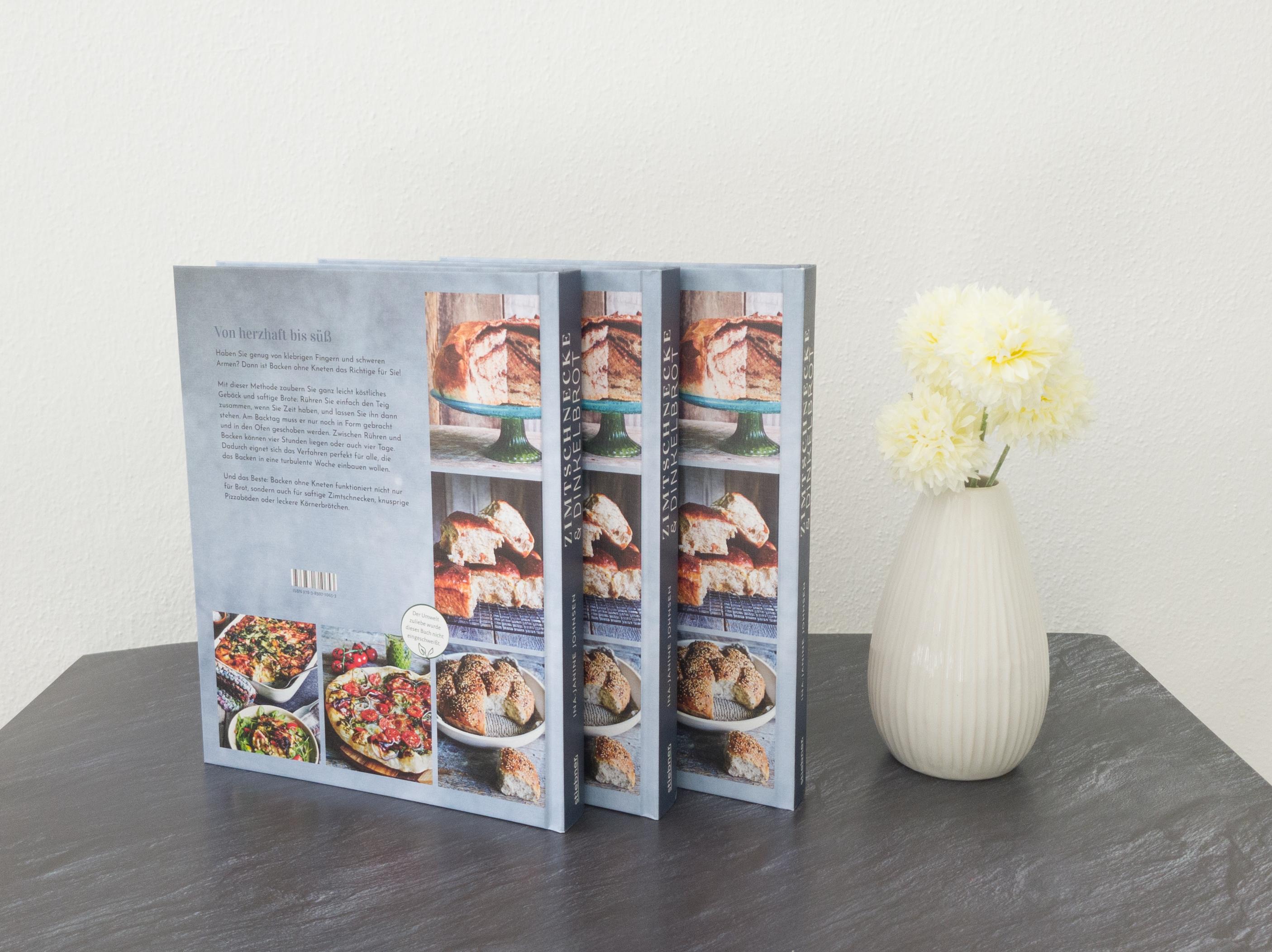 Beispielinhalt (Bild) Zimtschnecke und Dinkelbrot