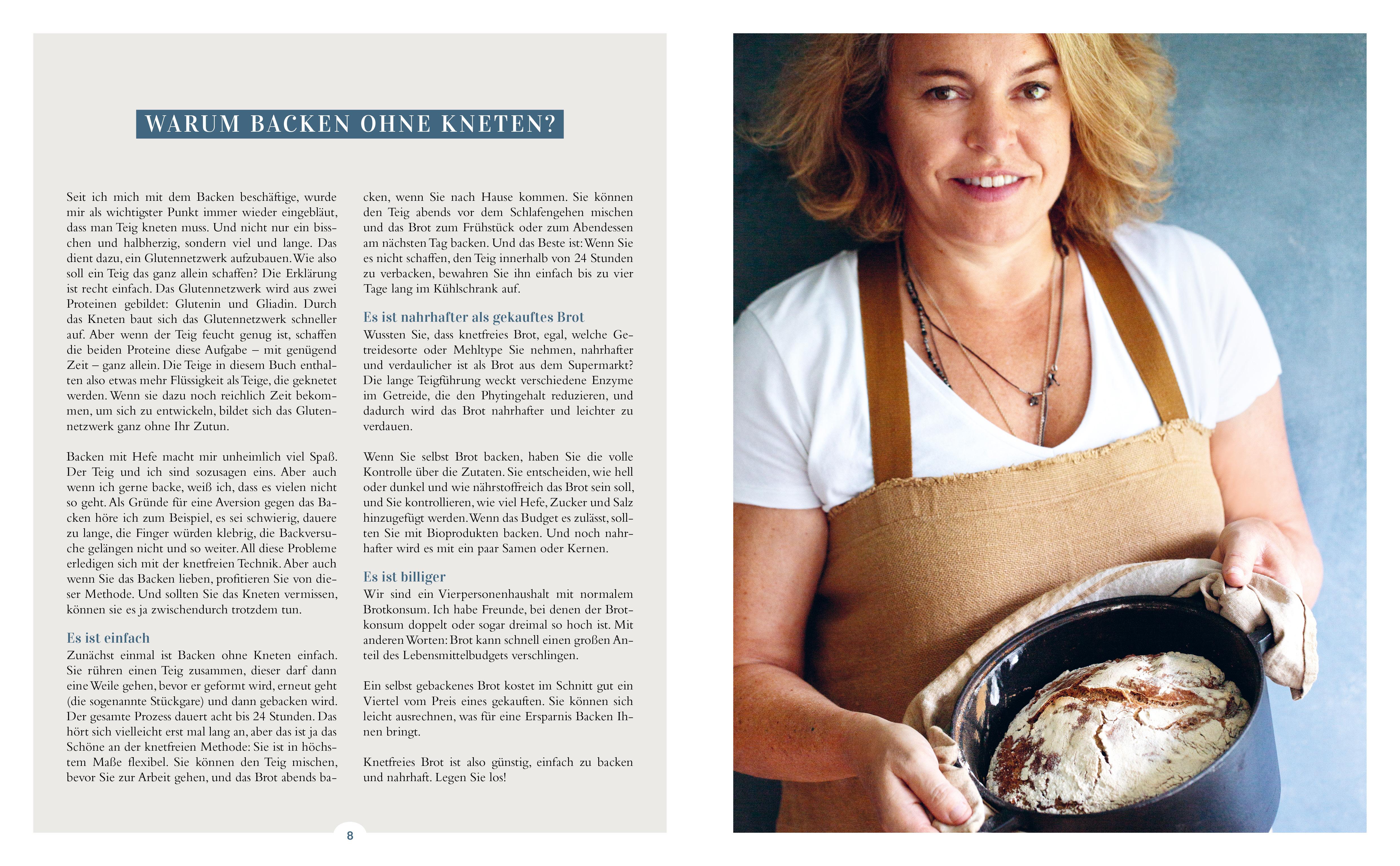 Beispielinhalt (Bild) Zimtschnecke und Dinkelbrot