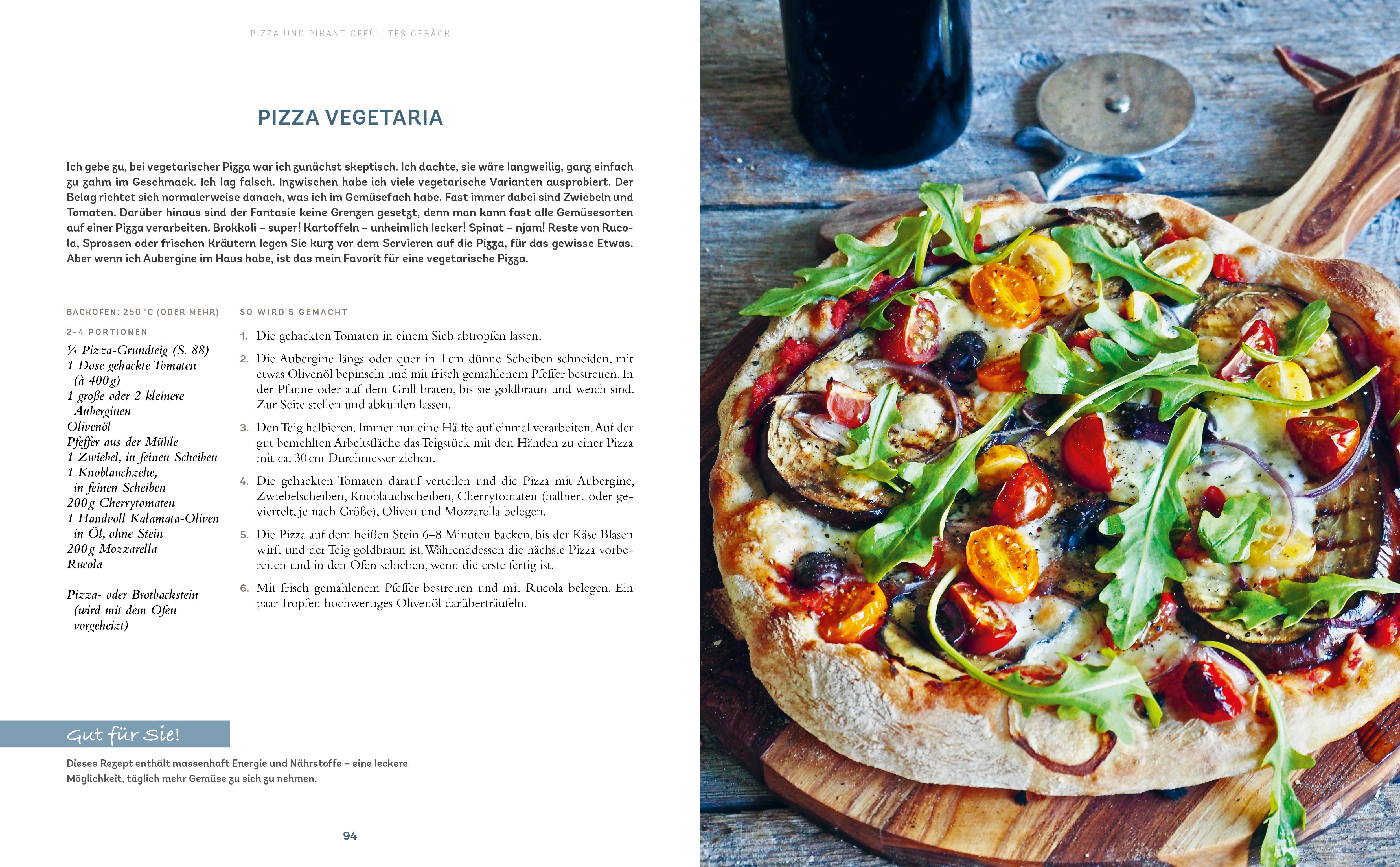 Beispielinhalt (Bild) Zimtschnecke und Dinkelbrot