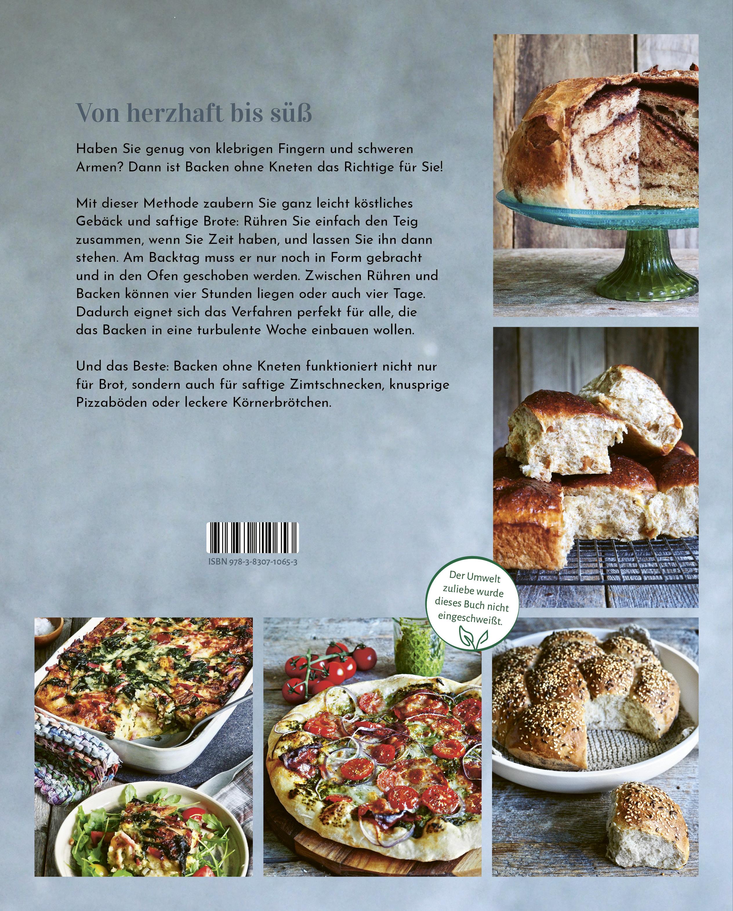 Rückseitencover Zimtschnecke und Dinkelbrot