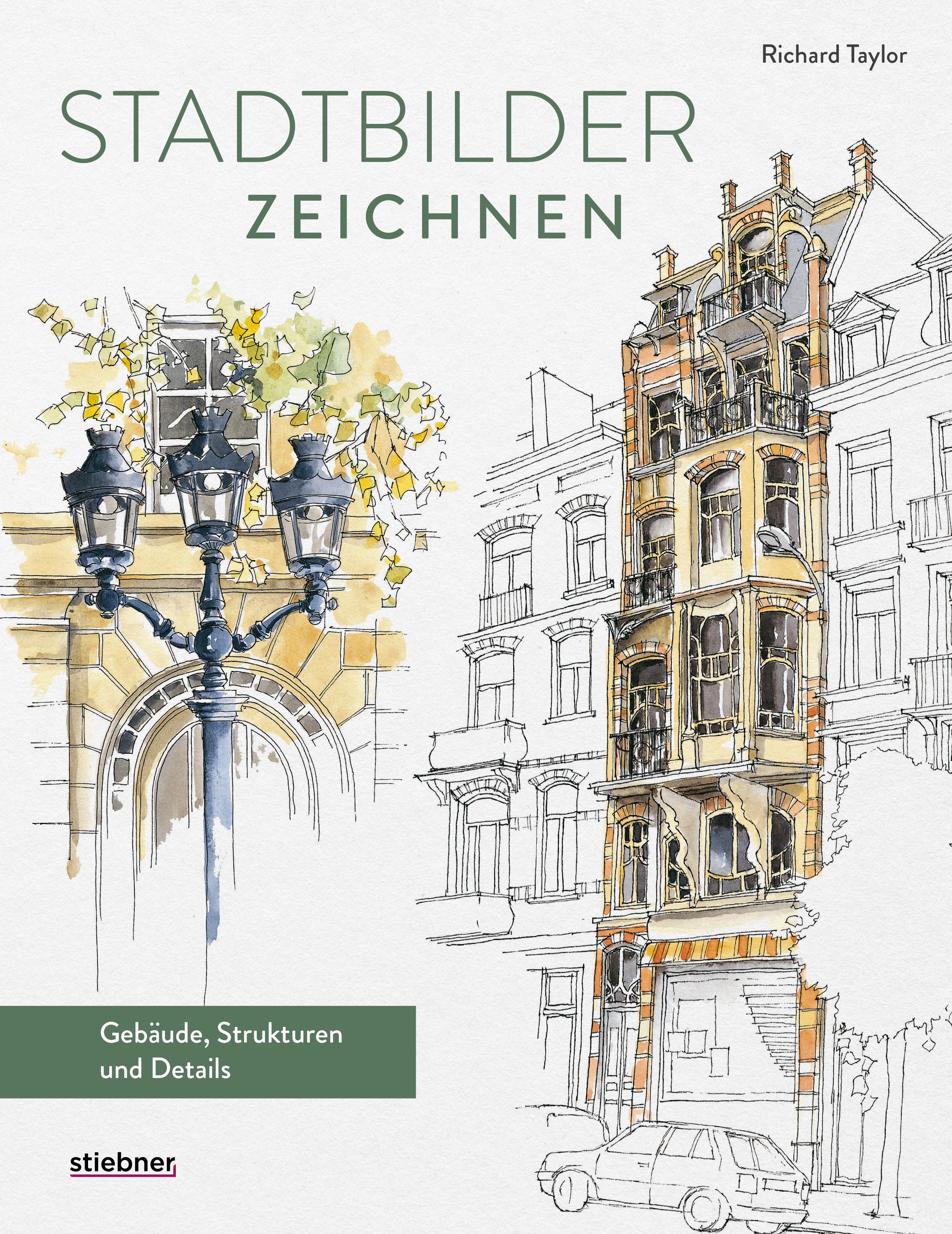 Vorderes Coverbild Stadtbilder zeichnen