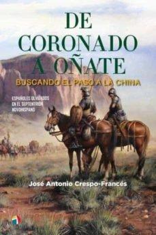 Vorderes Coverbild De Coronado A OÑate