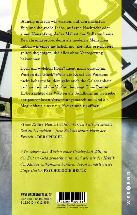 Rückseitencover Warten