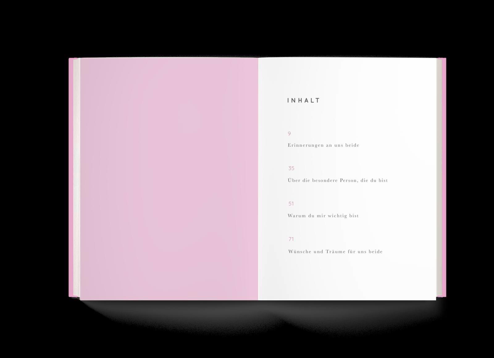 Beispielinhalt (Bild) Für meine wunderbare Freundin