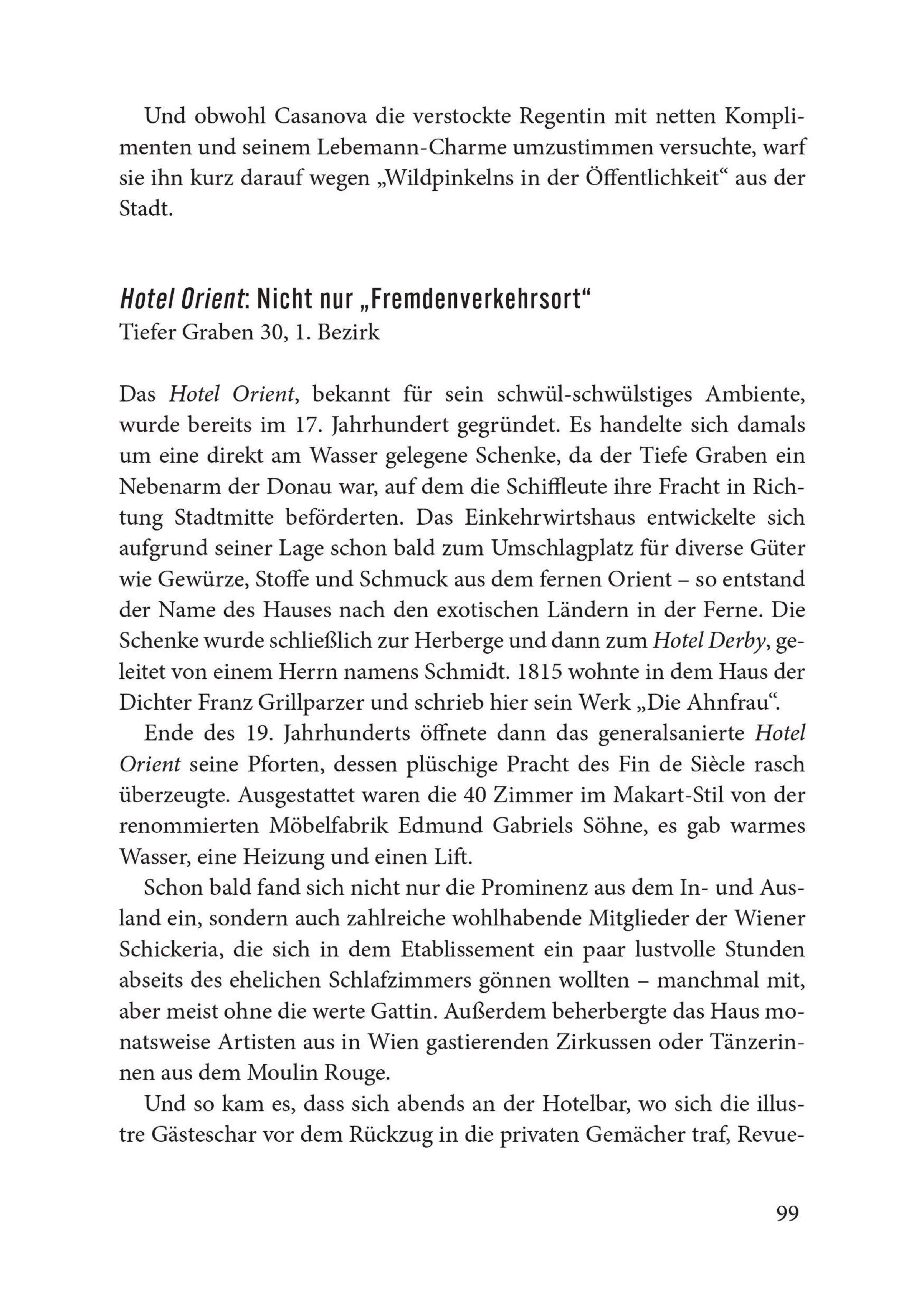 Beispielinhalt (Bild) Sündiges Wien