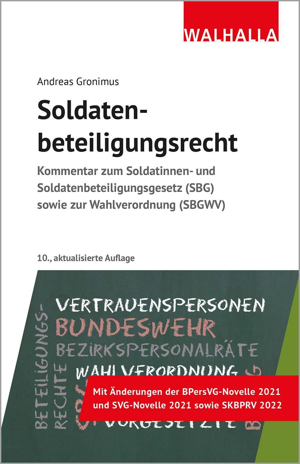 Vorderes Coverbild Soldatenbeteiligungsrecht