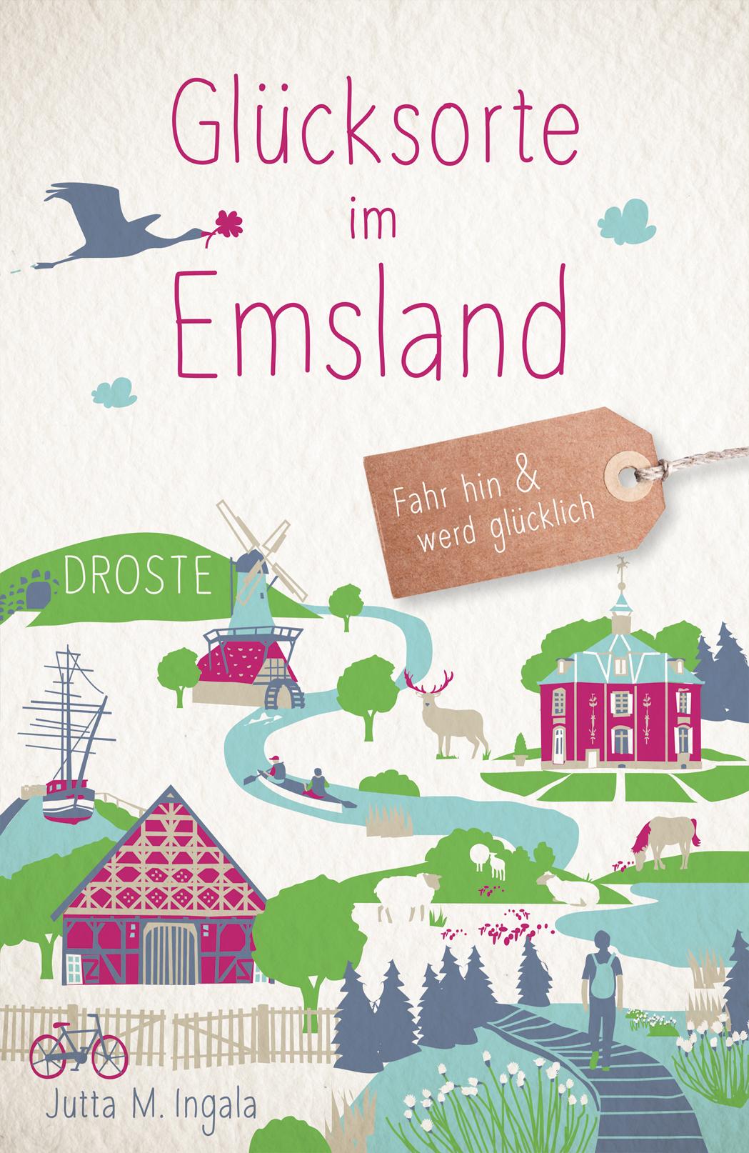Vorderes Coverbild Glücksorte im Emsland