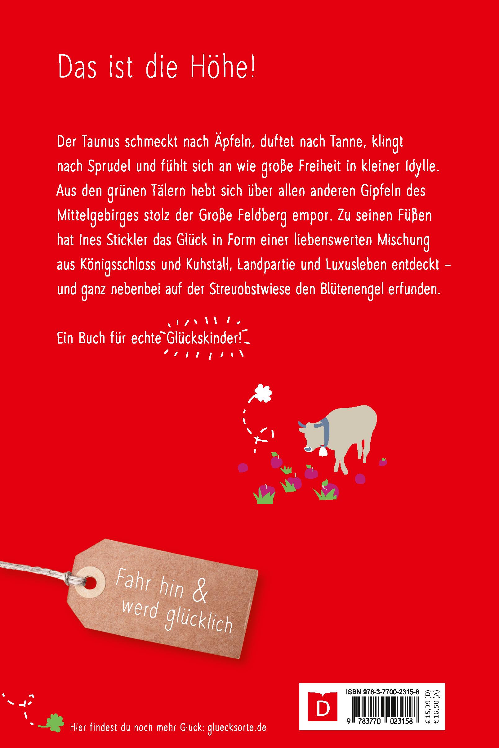 Rückseitencover Glücksorte im Taunus