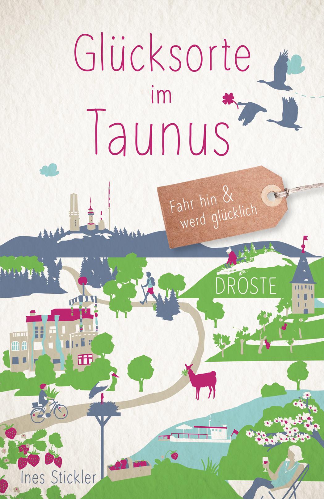 Vorderes Coverbild Glücksorte im Taunus